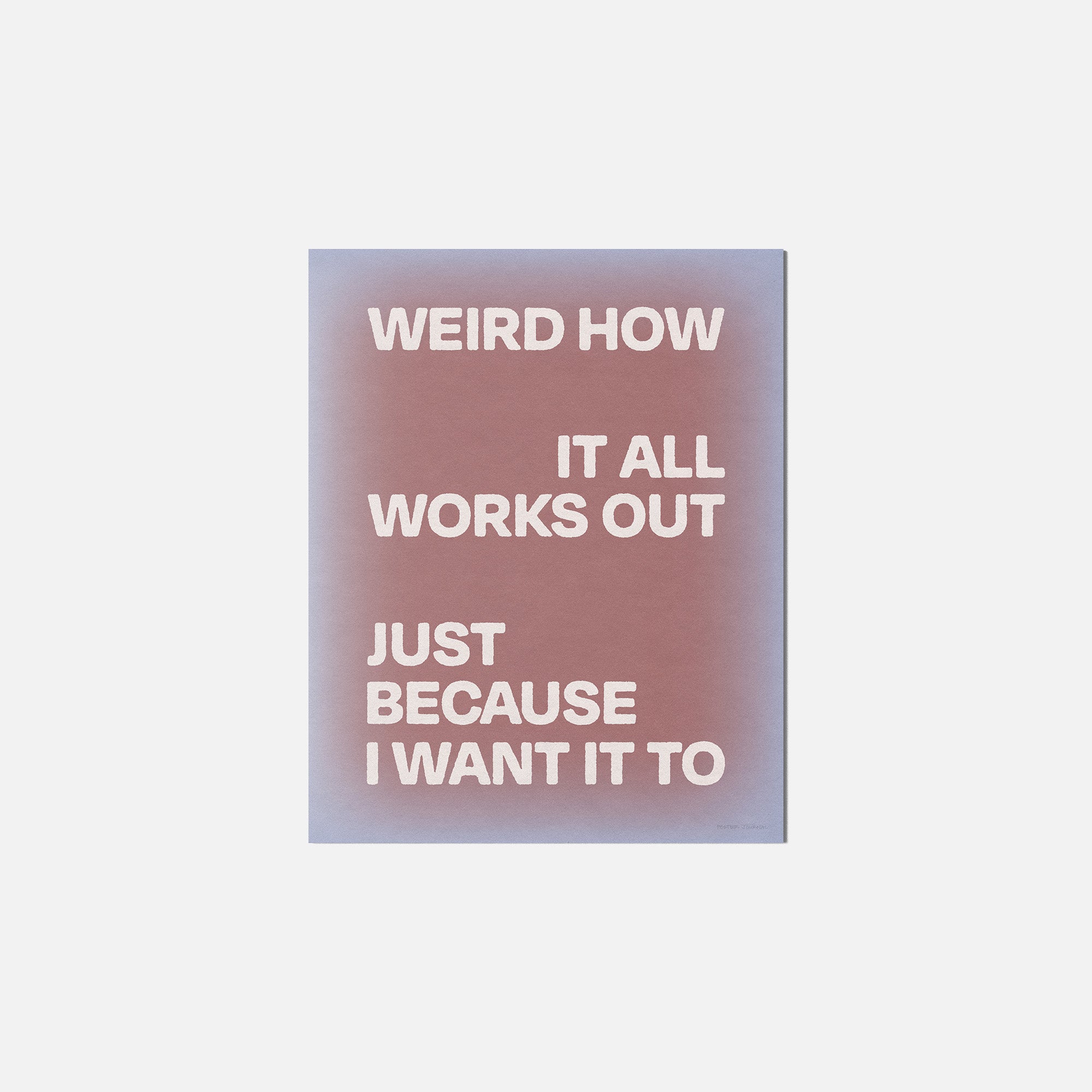 WEIRD PRINT