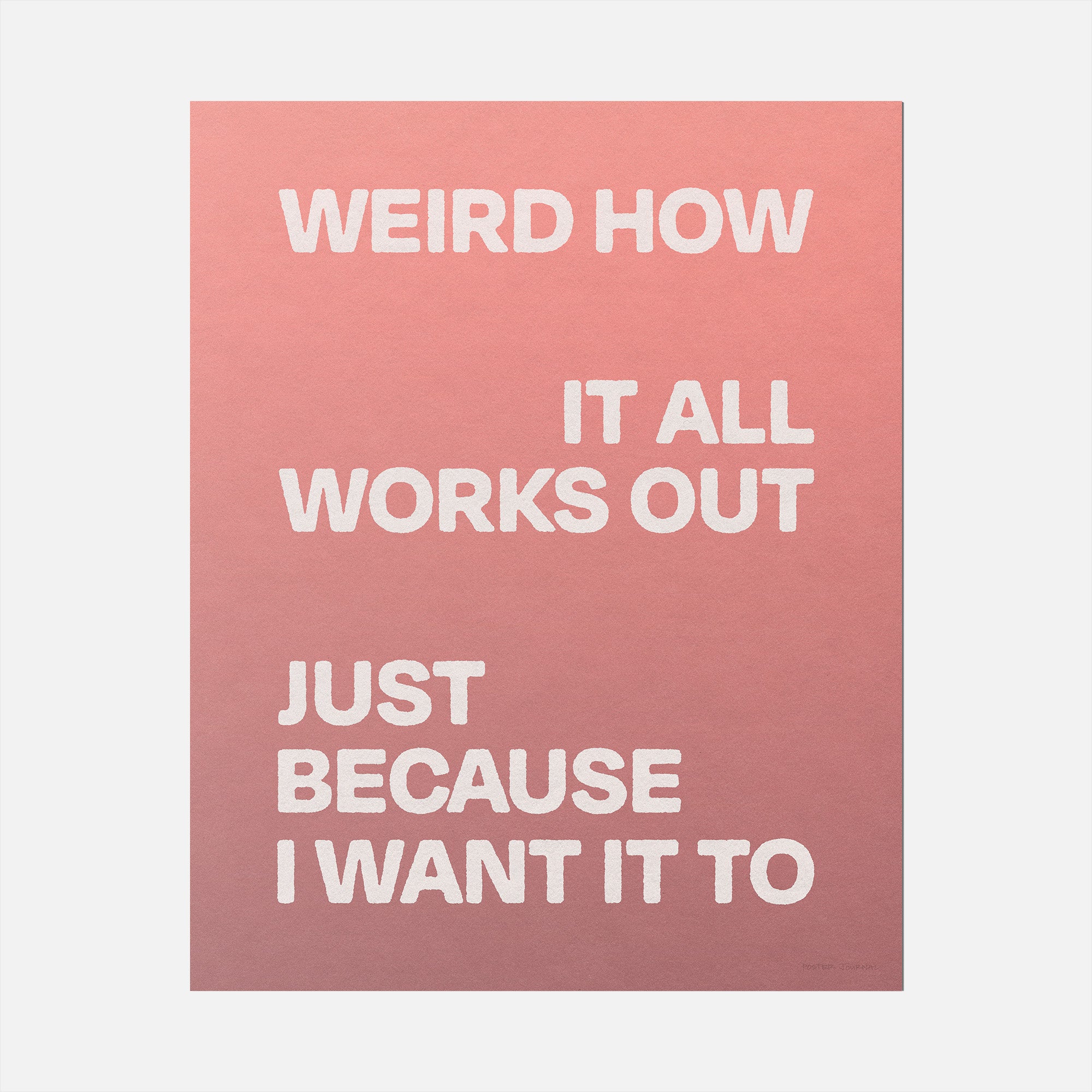 WEIRD PRINT