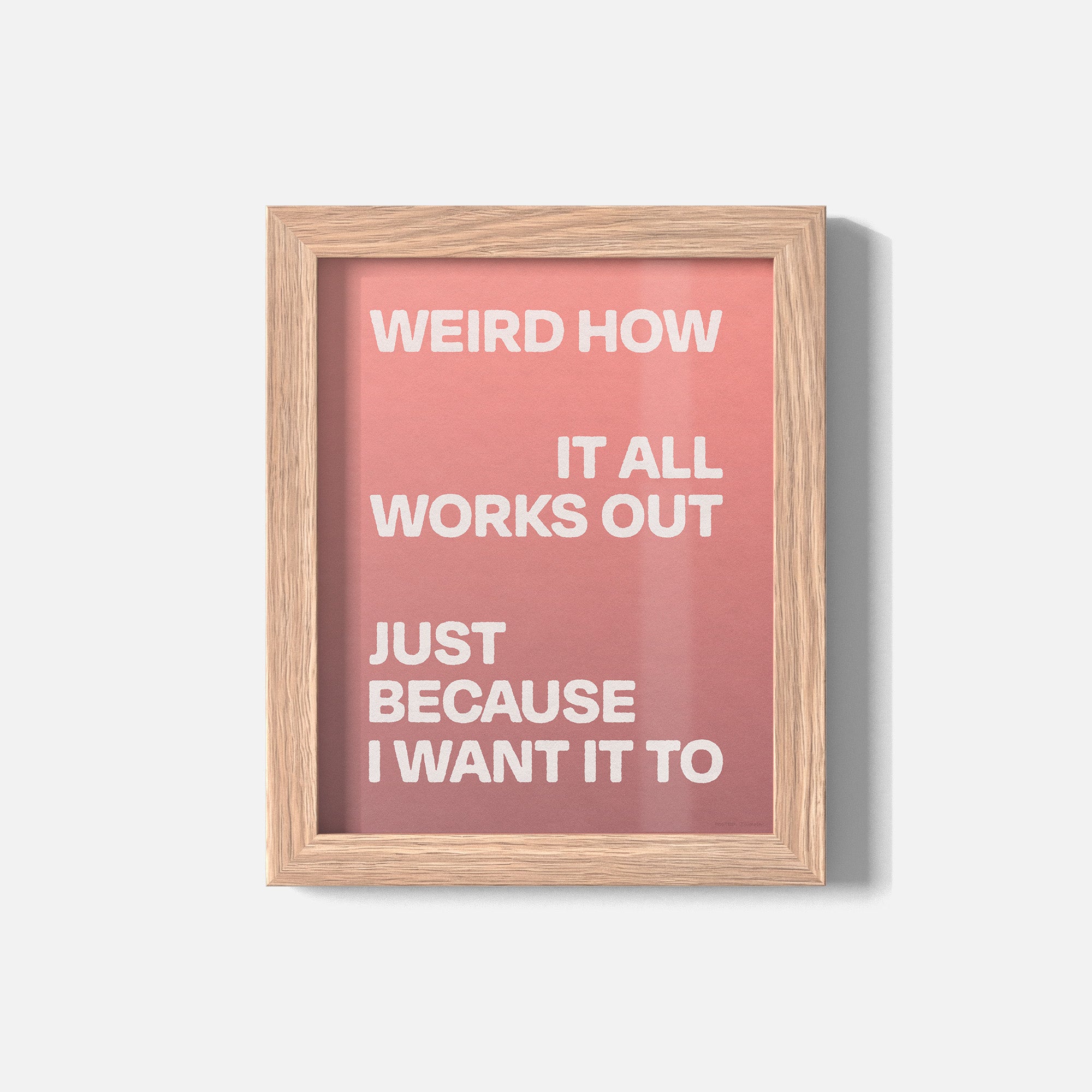 WEIRD PRINT