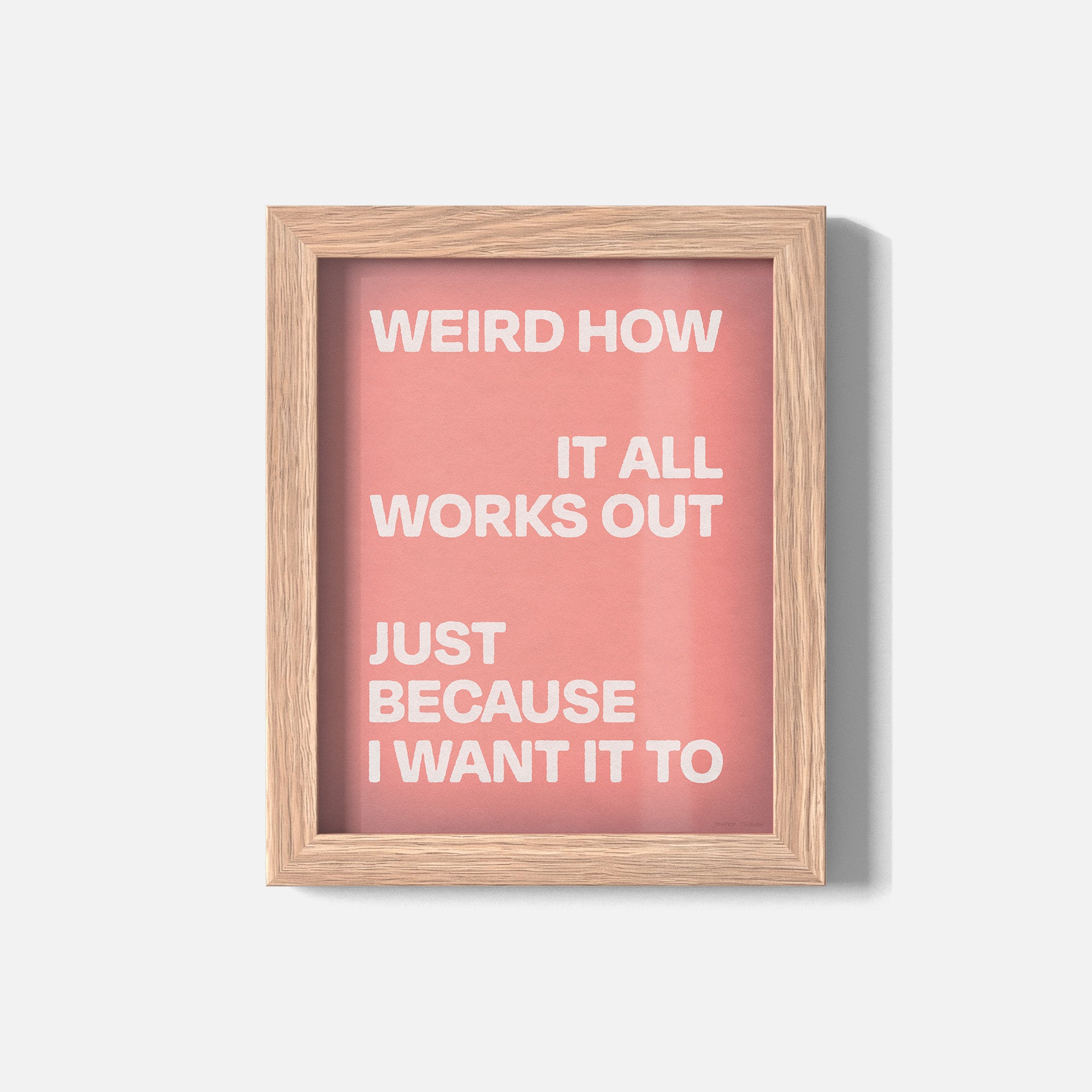 WEIRD PRINT