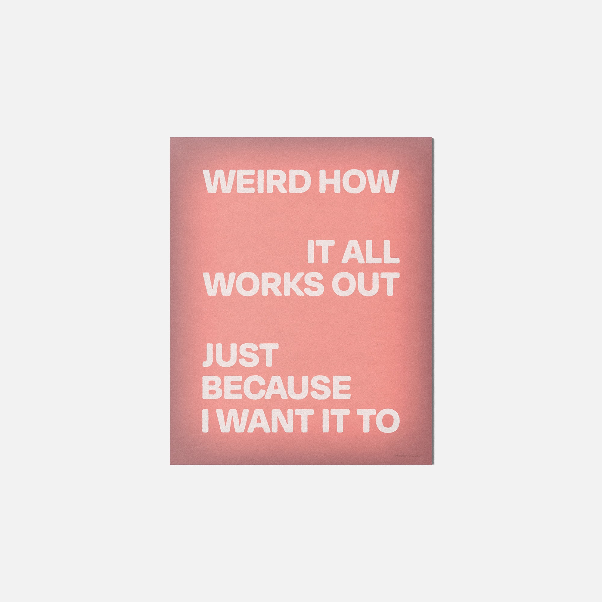 WEIRD PRINT