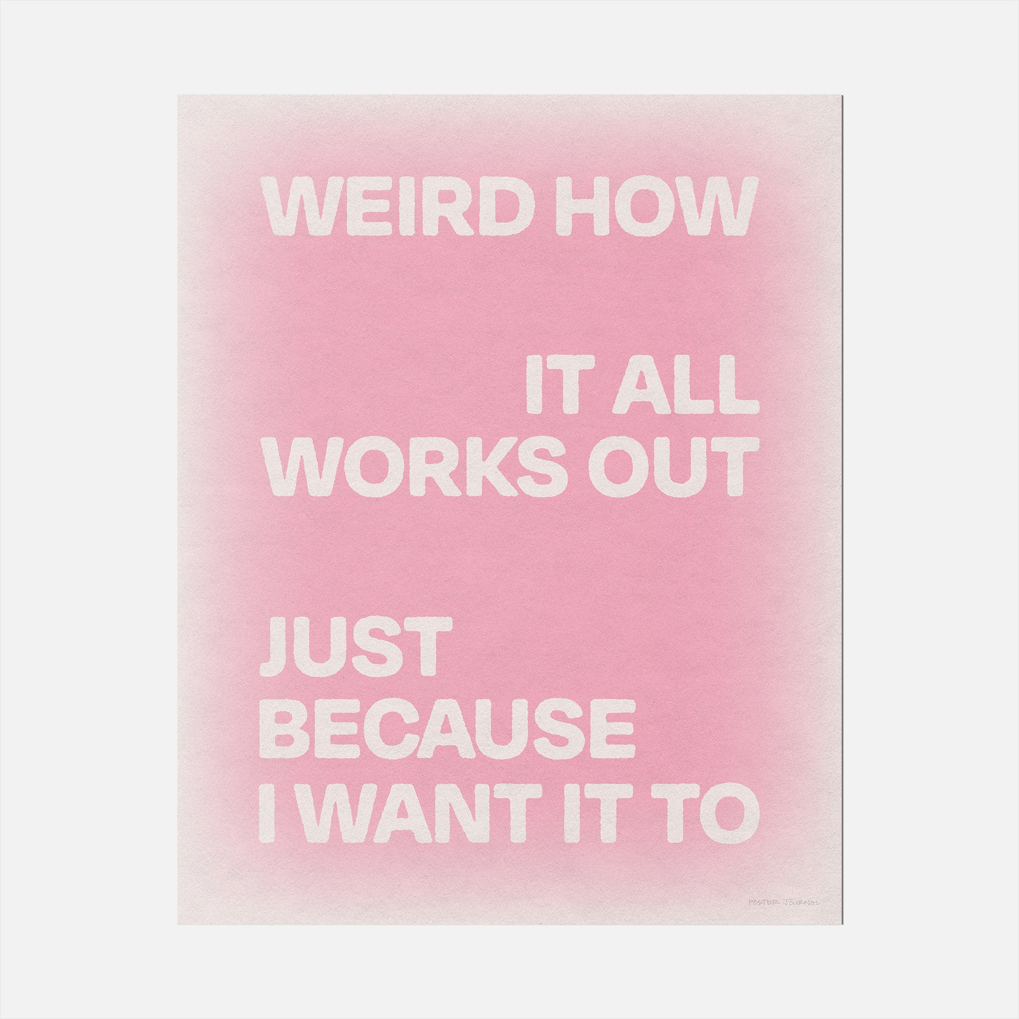 WEIRD PRINT