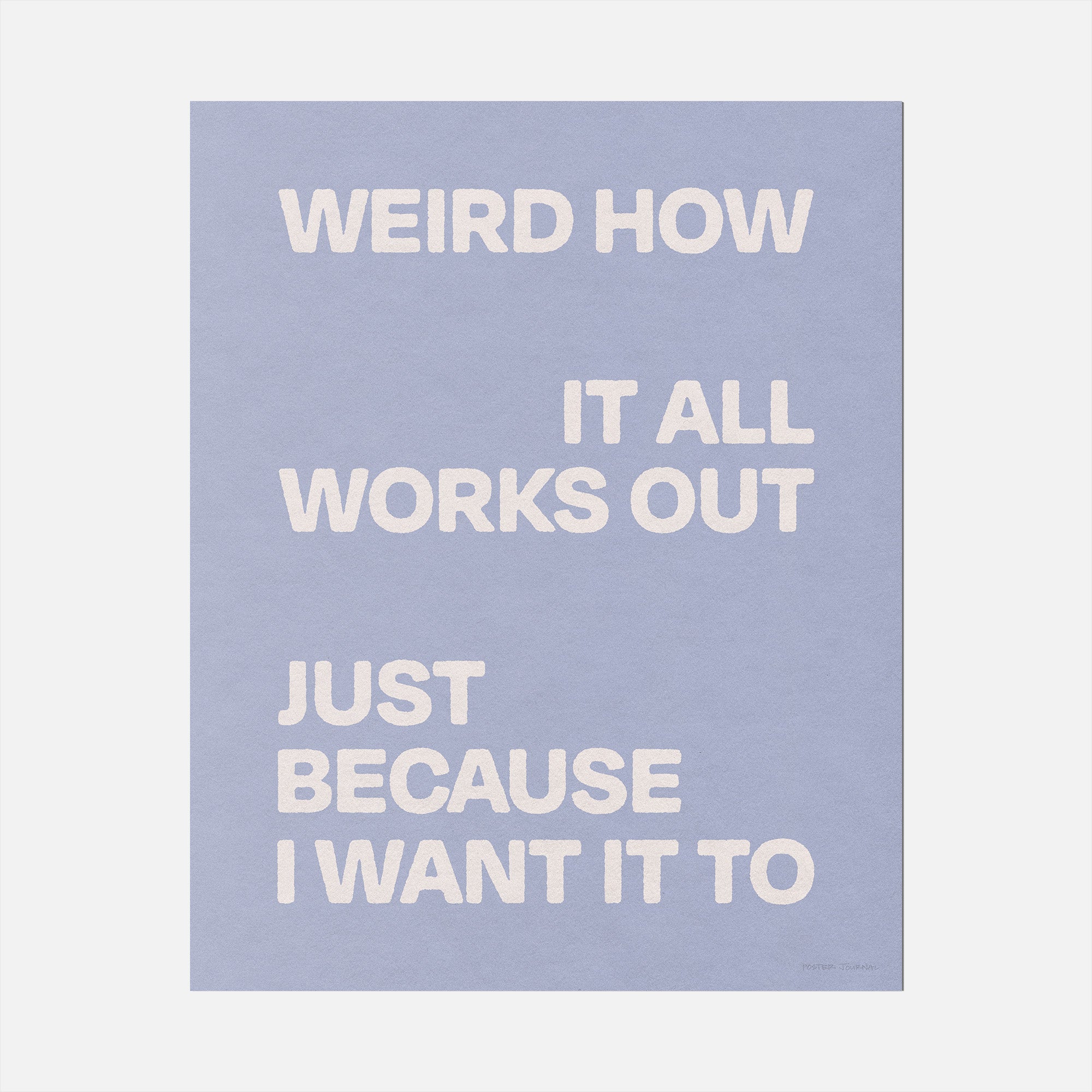 WEIRD PRINT