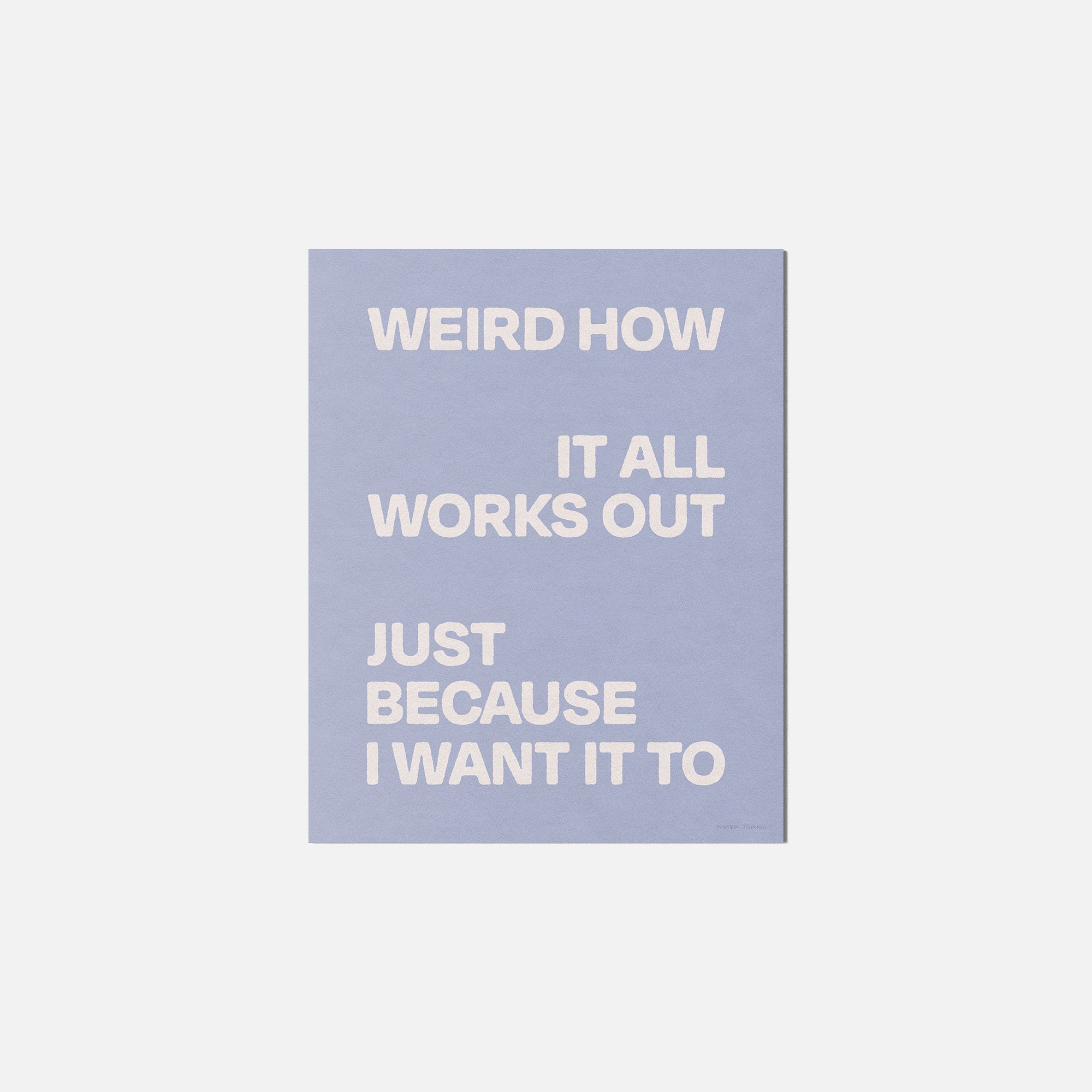 WEIRD PRINT