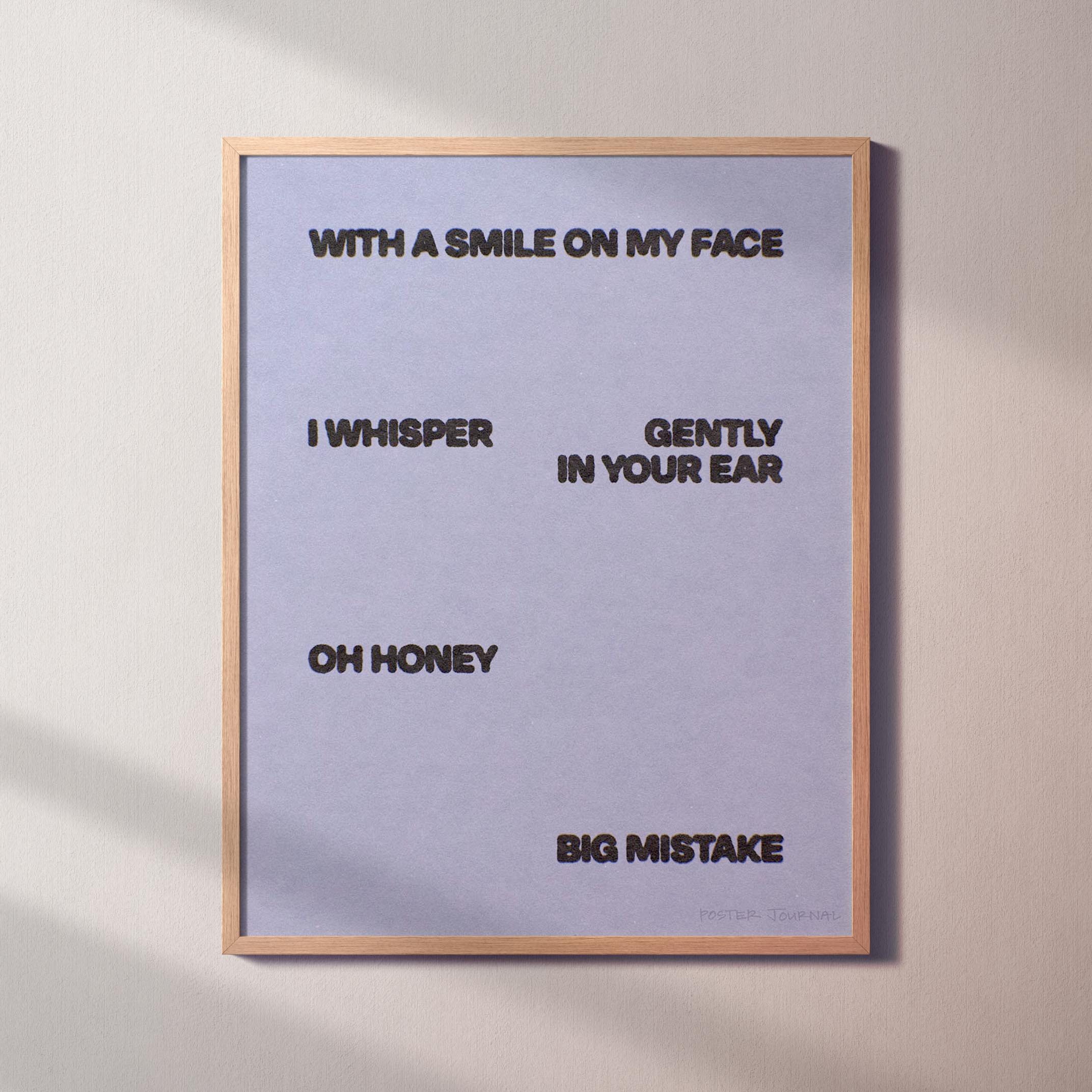 WHISPER PRINT
