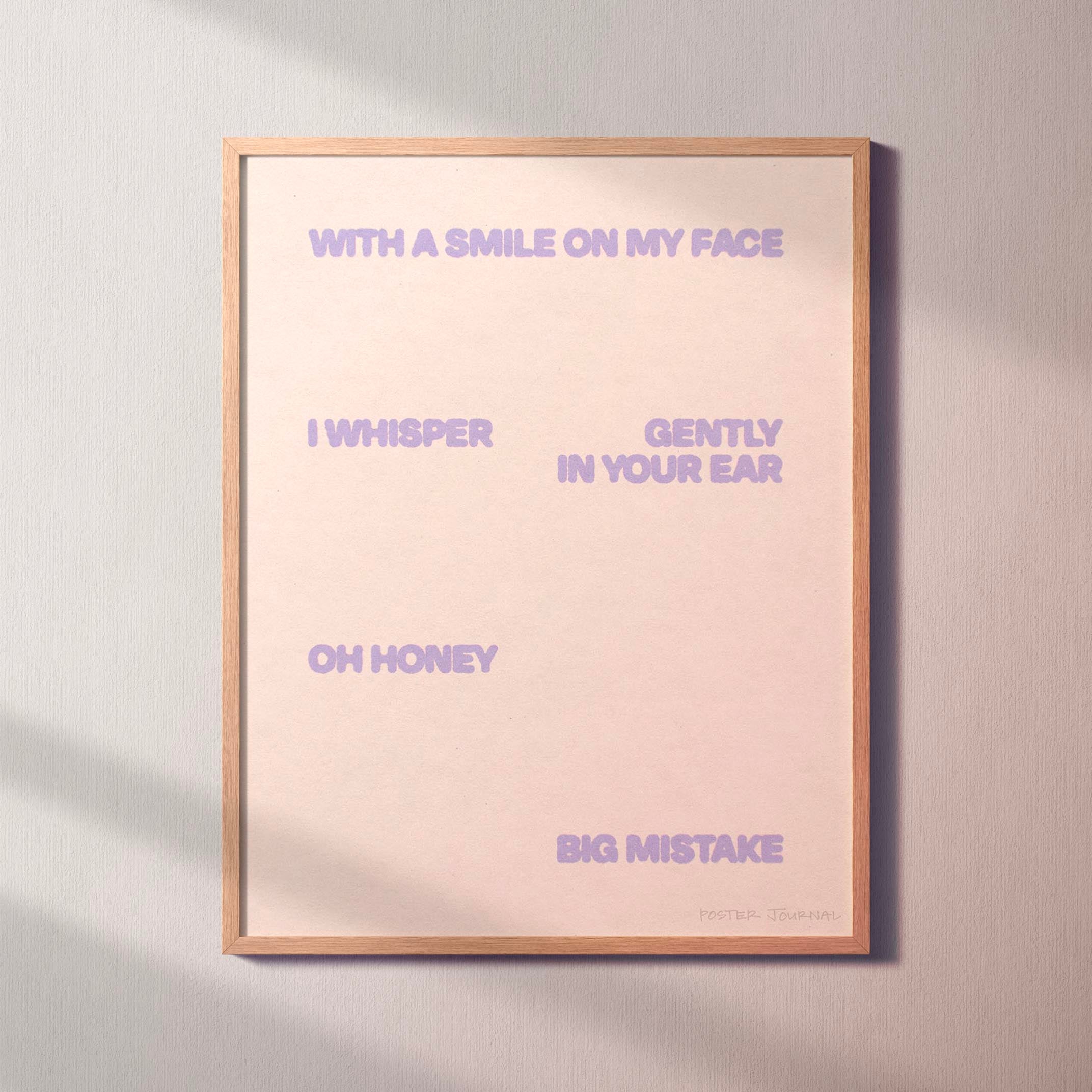 WHISPER PRINT