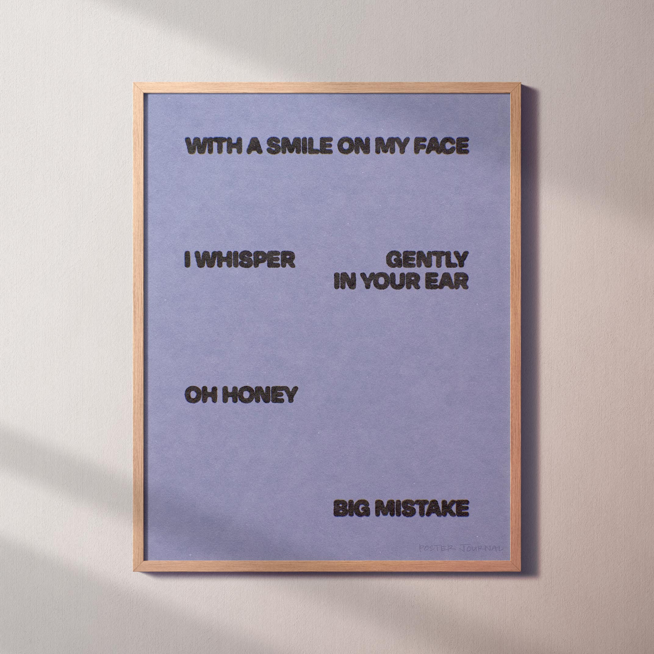 WHISPER PRINT