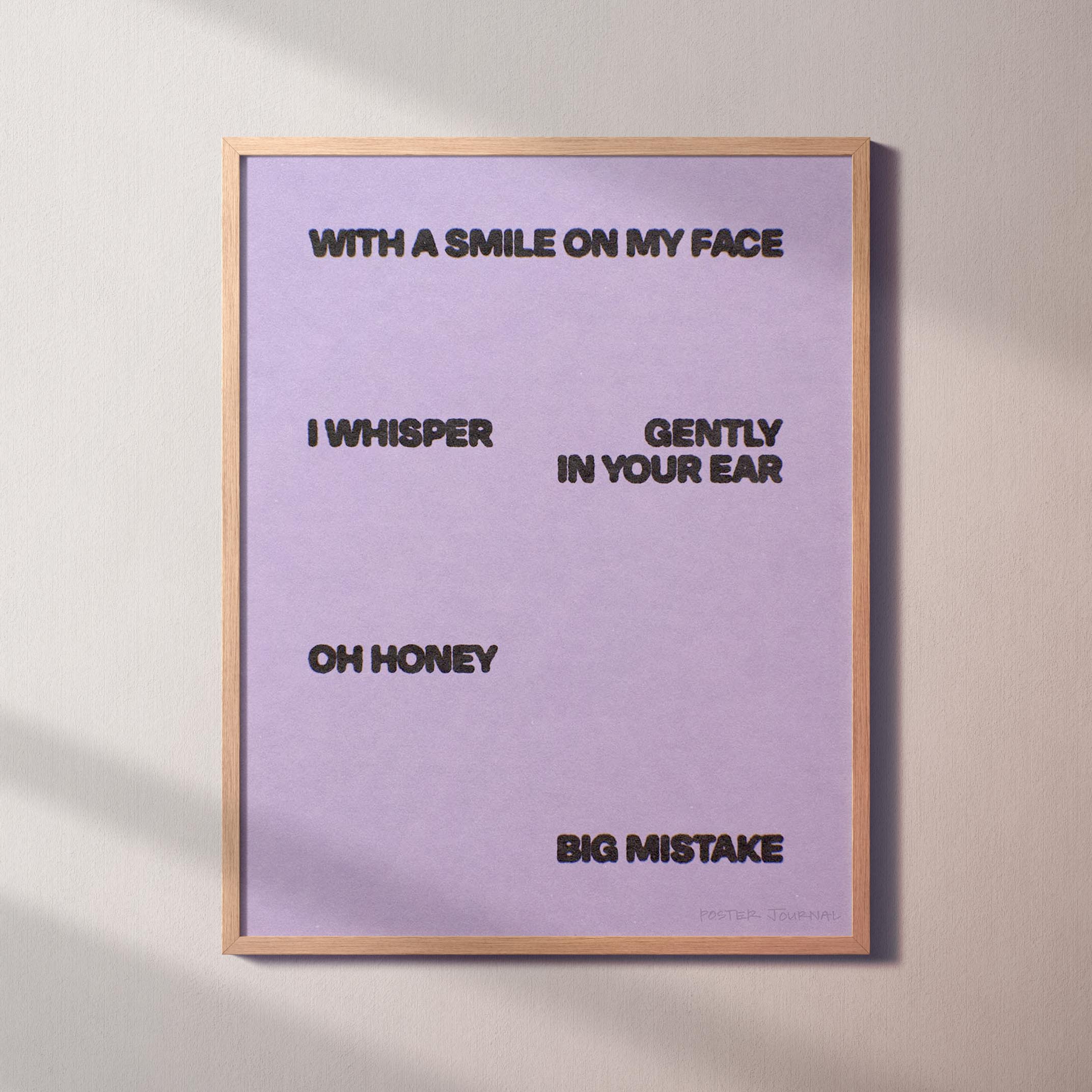 WHISPER PRINT