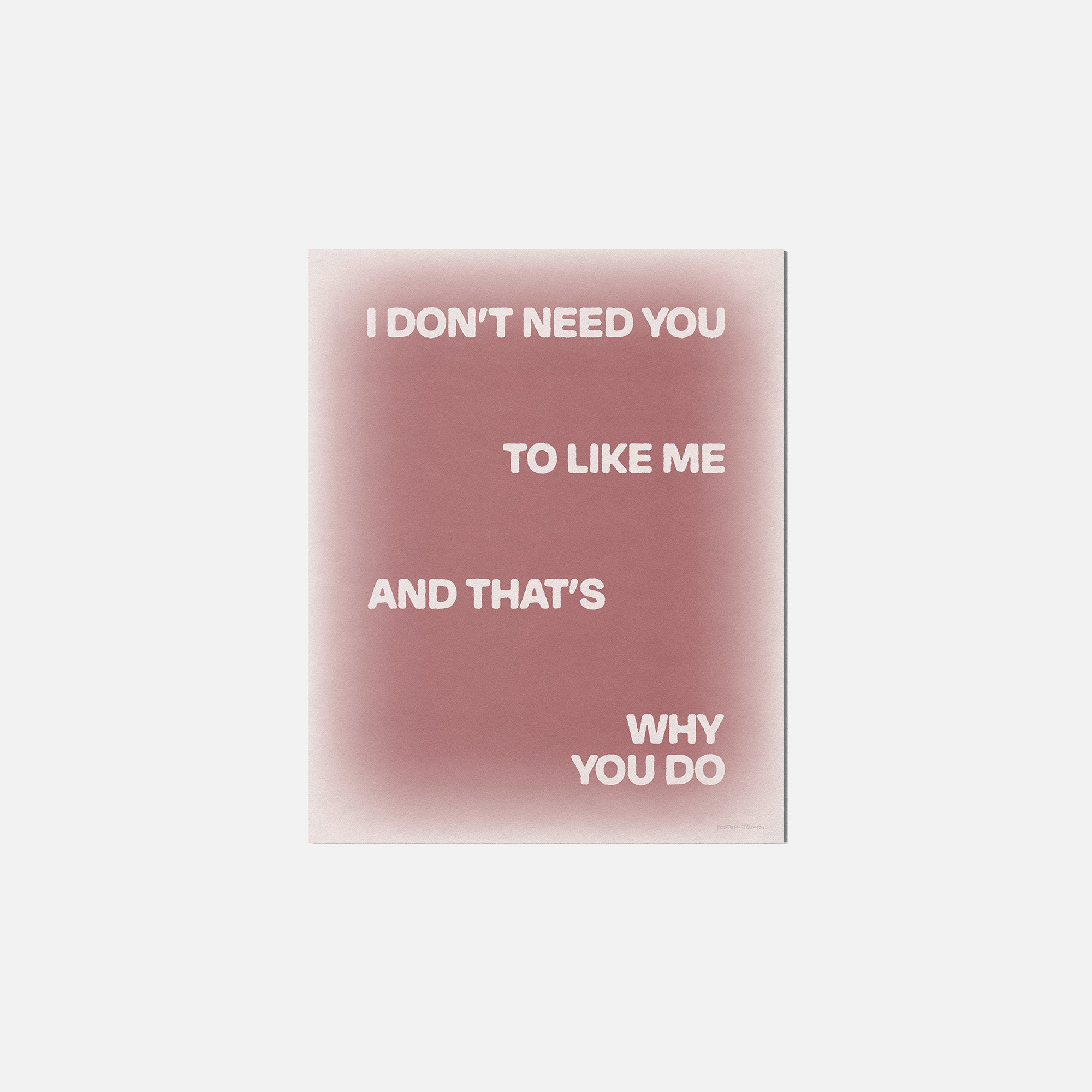 WHY PRINT