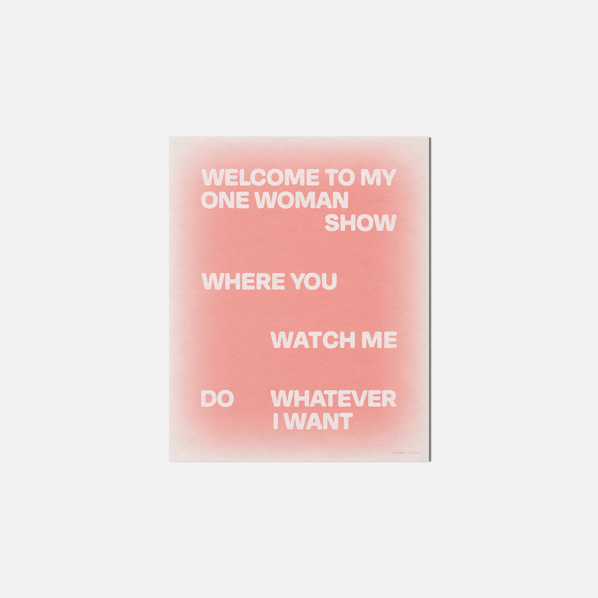 WOMAN PRINT