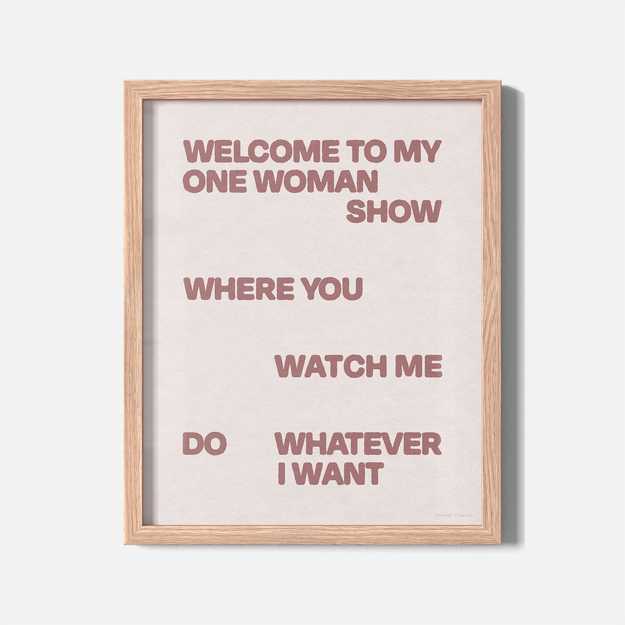 WOMAN PRINT