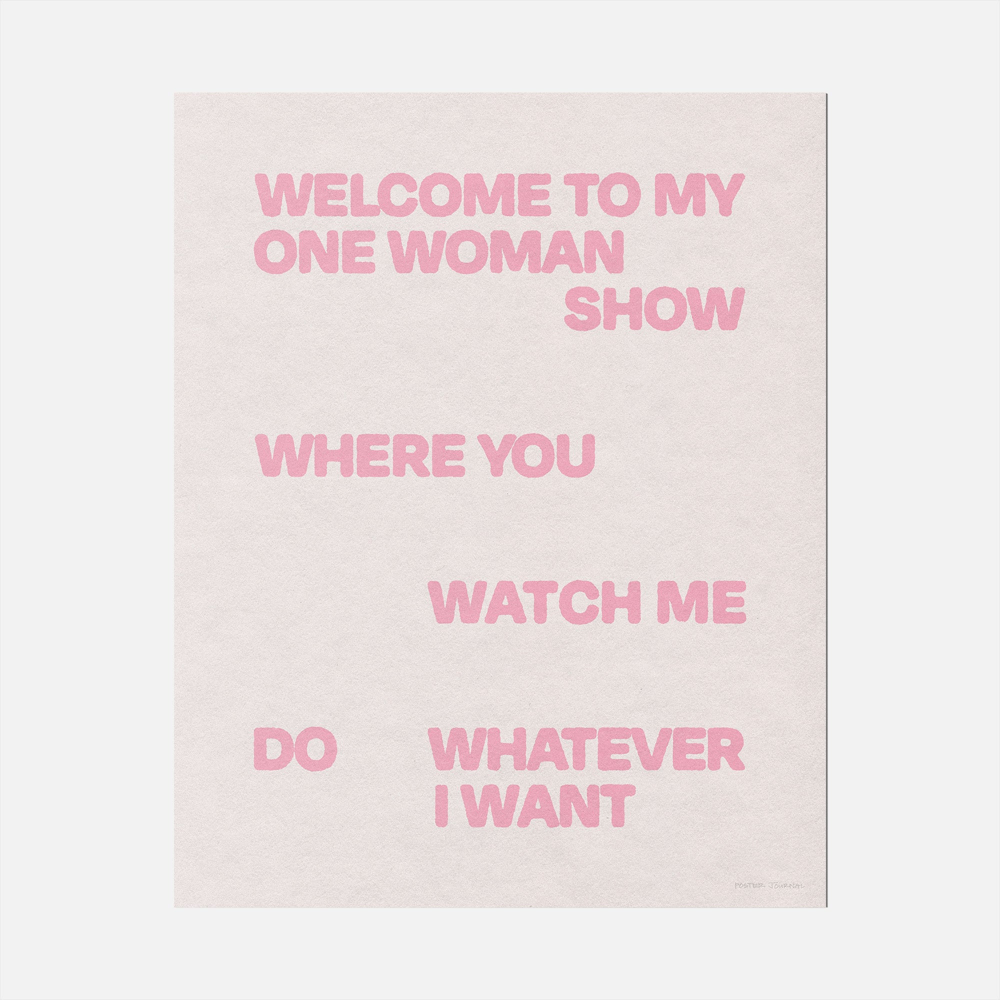 WOMAN PRINT
