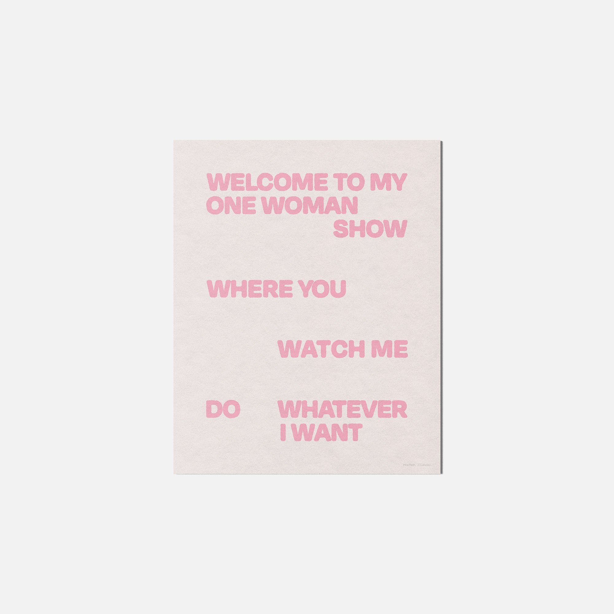 WOMAN PRINT