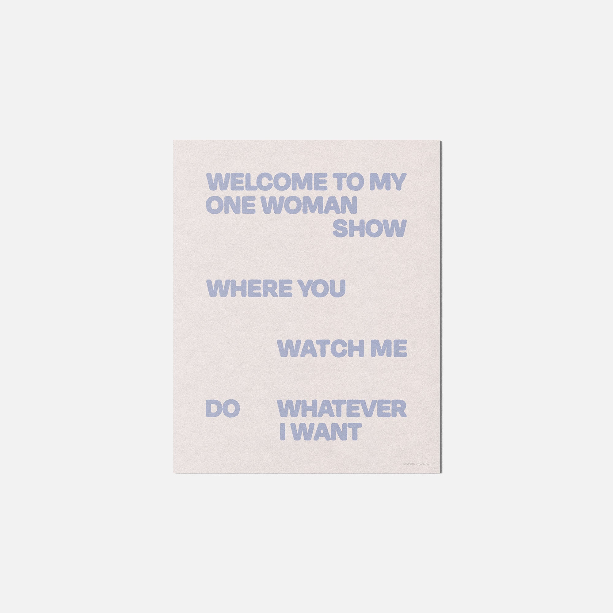 WOMAN PRINT