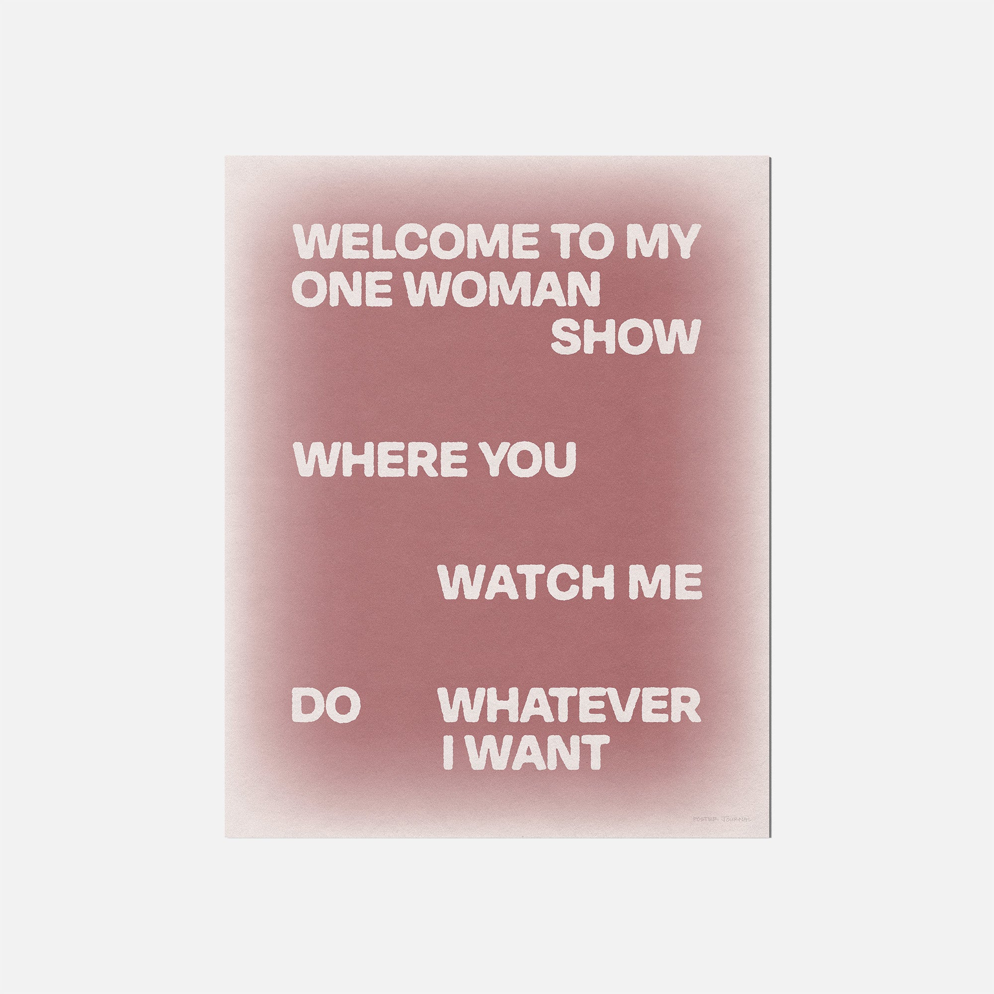 WOMAN PRINT
