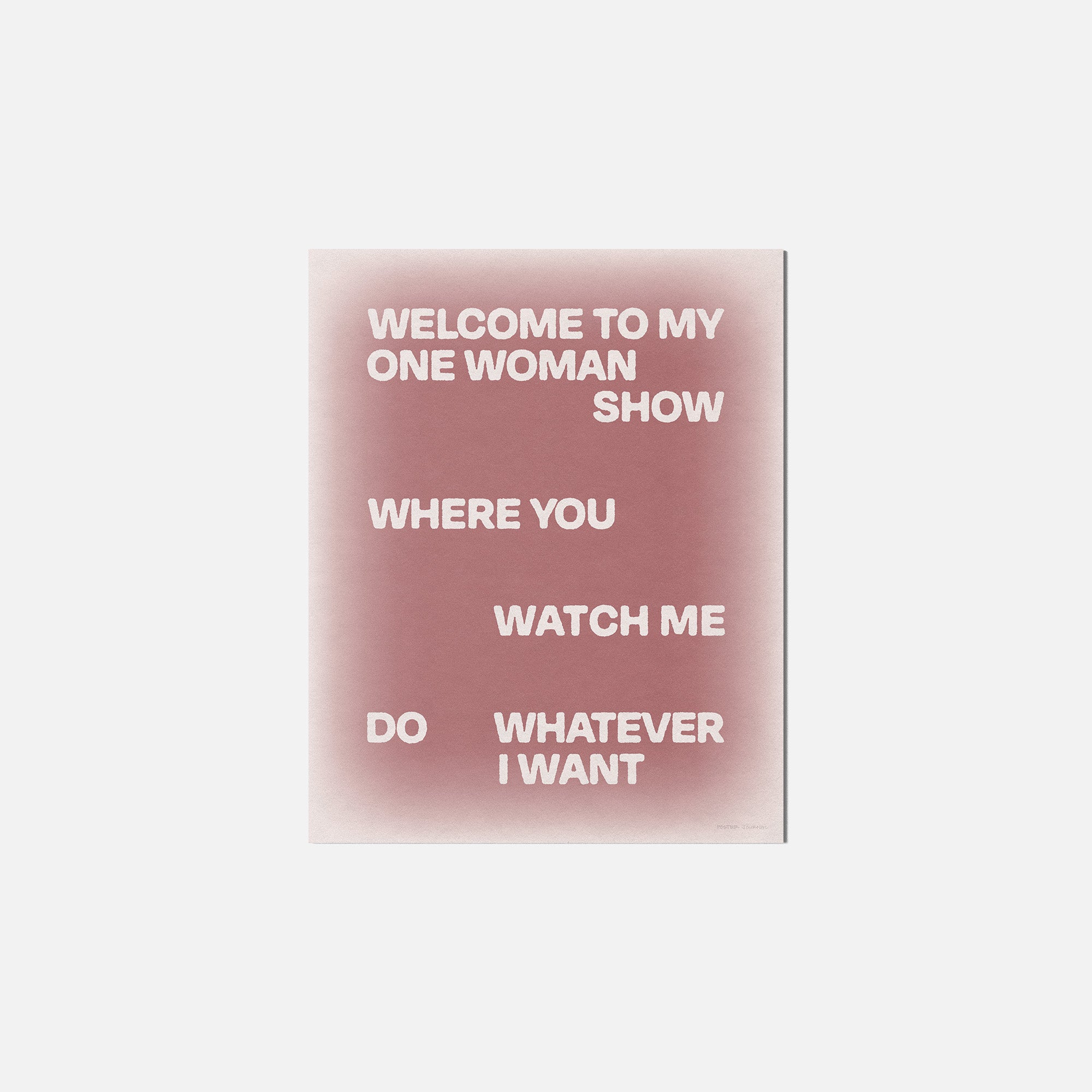WOMAN PRINT
