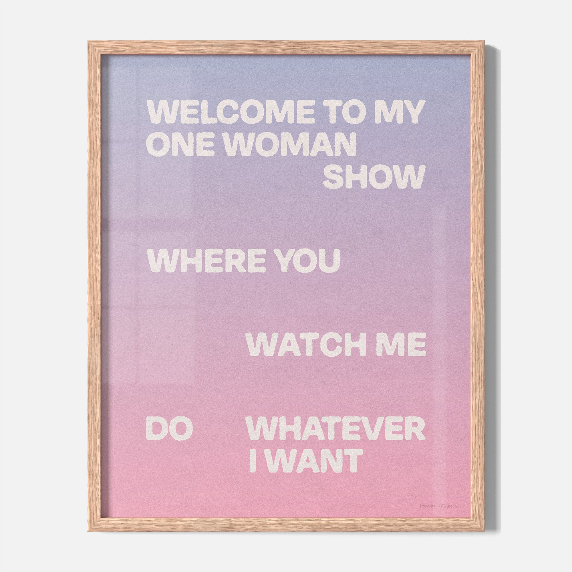 WOMAN PRINT