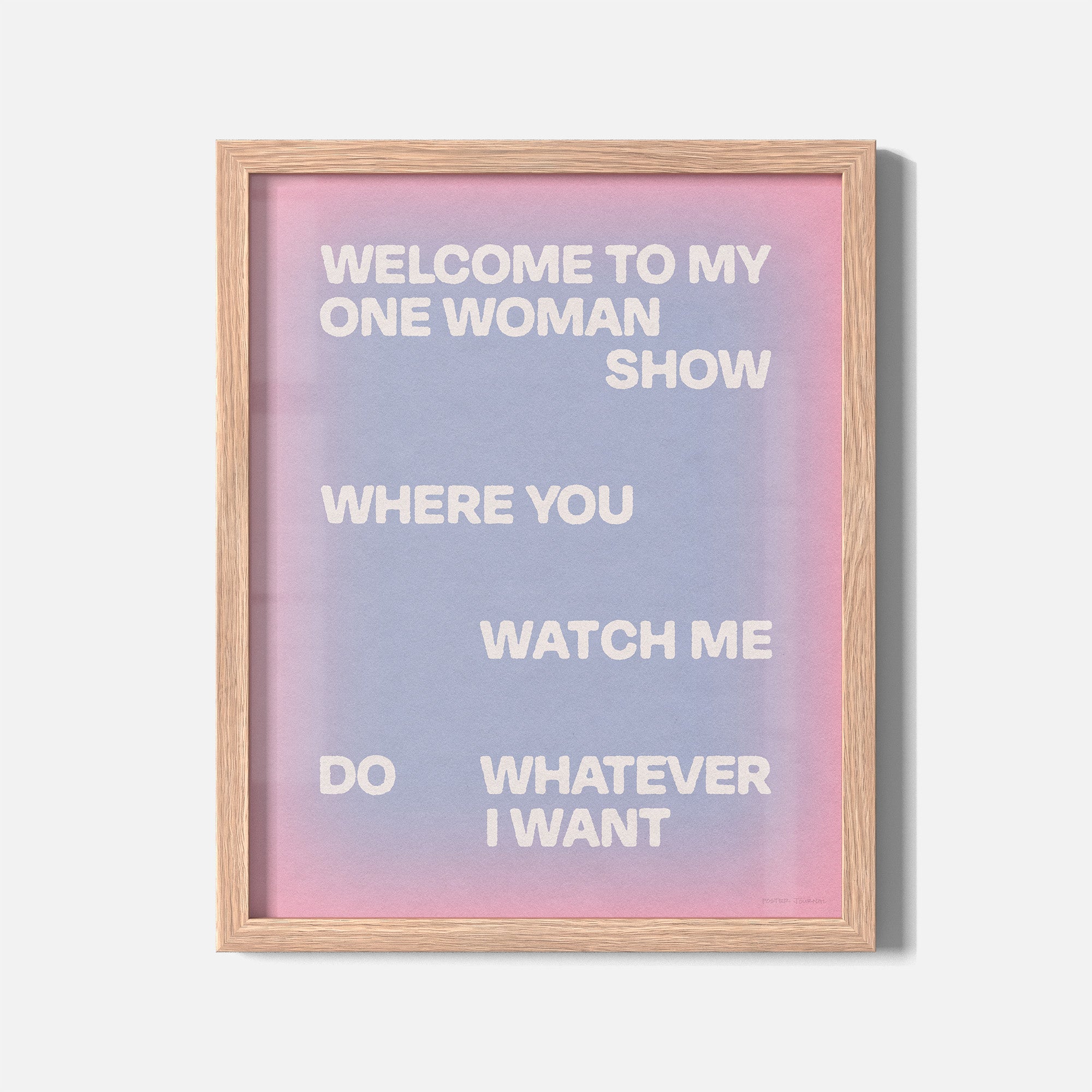 WOMAN PRINT