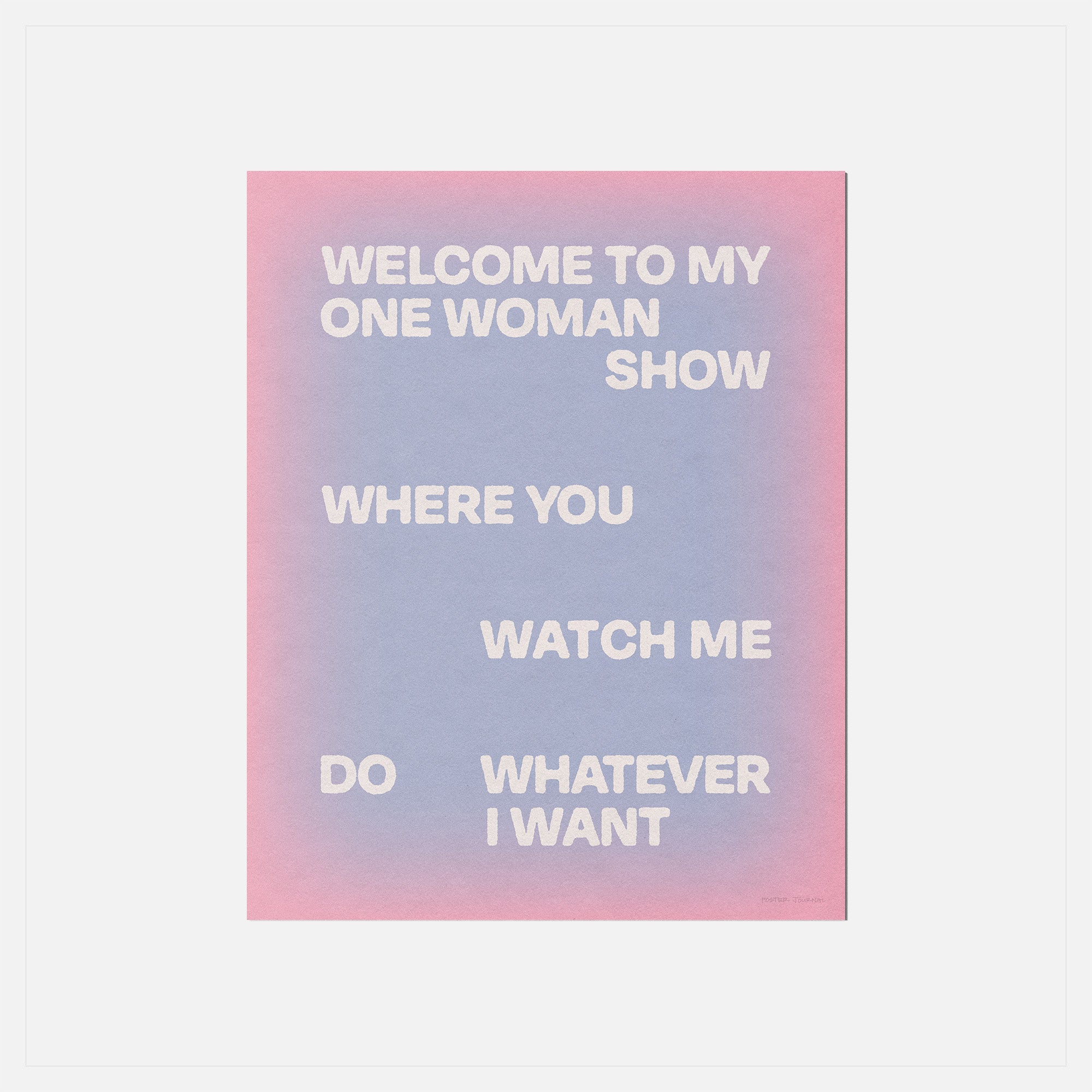 WOMAN PRINT