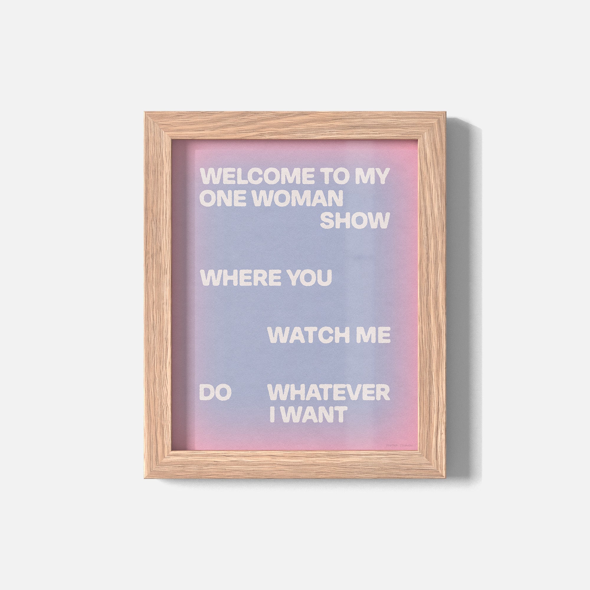 WOMAN PRINT