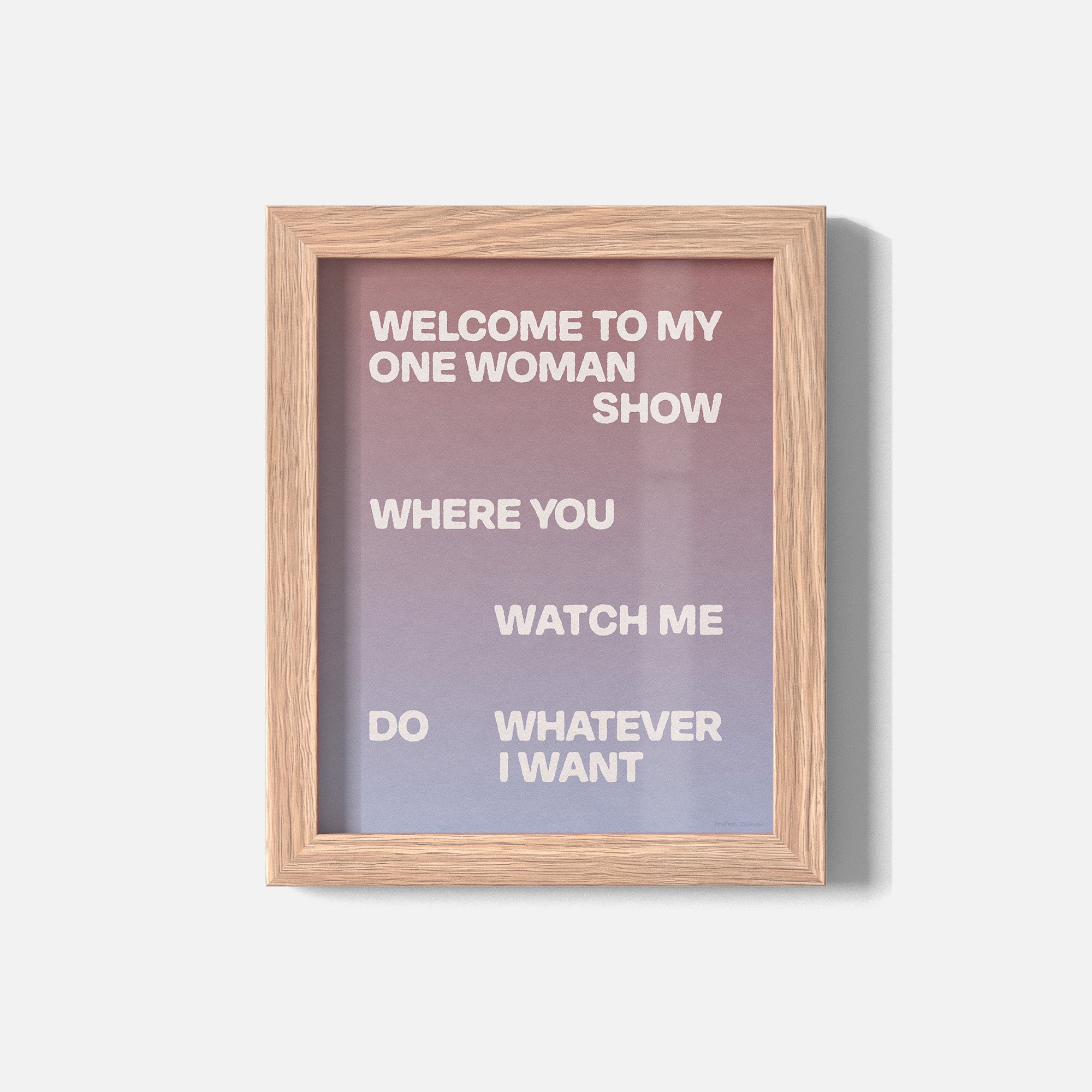WOMAN PRINT