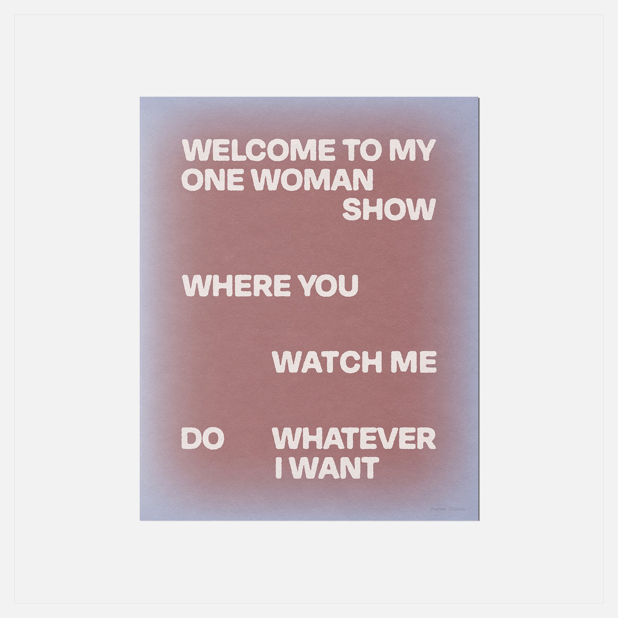 WOMAN PRINT