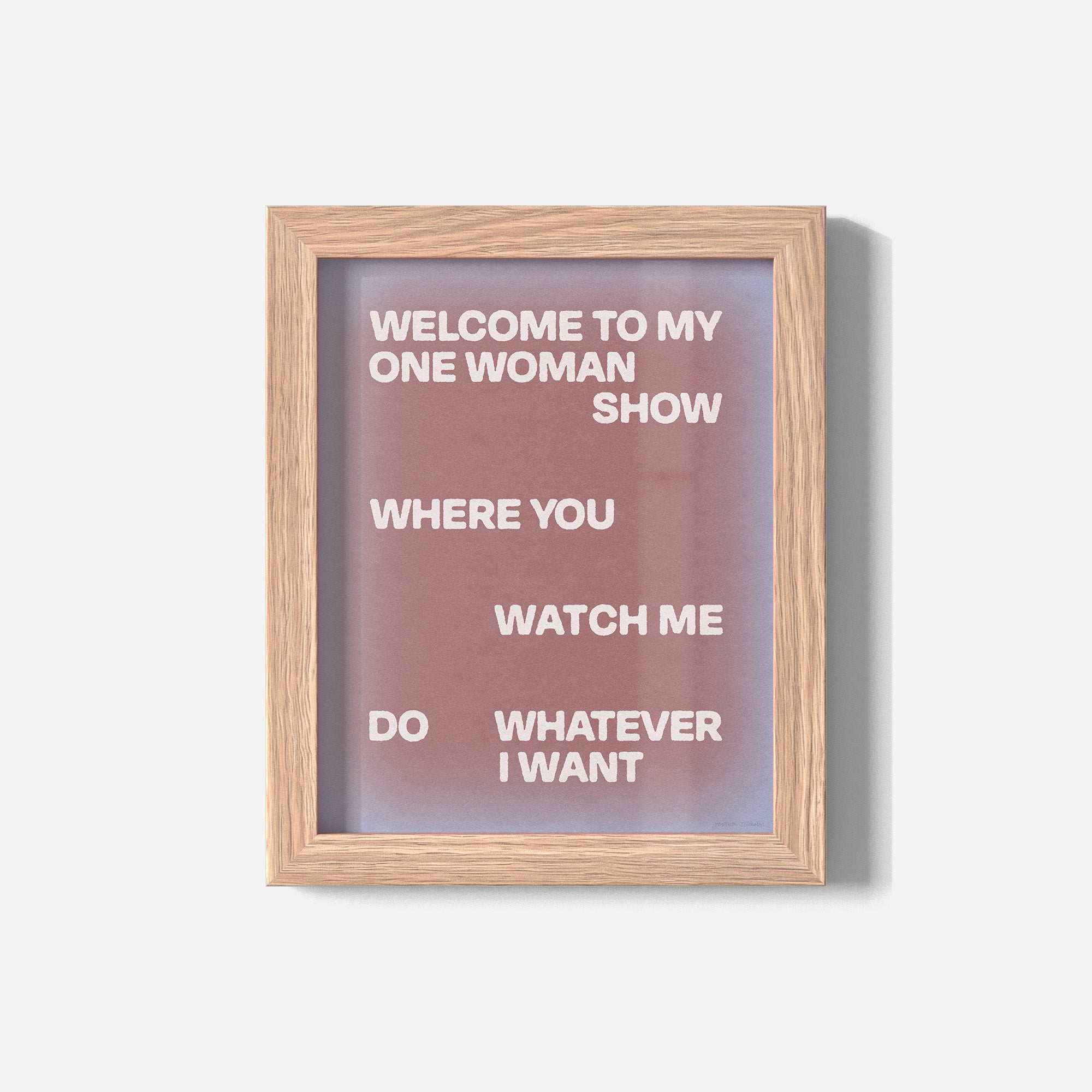 WOMAN PRINT