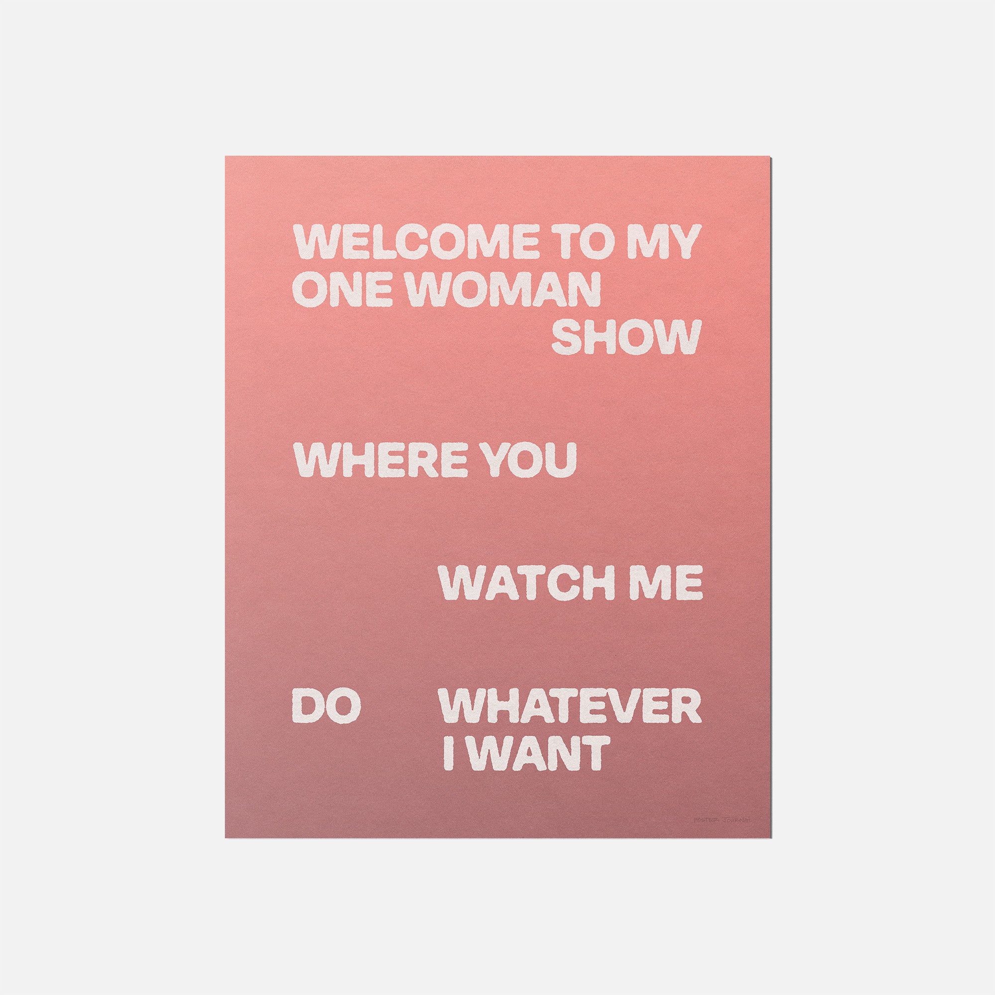 WOMAN PRINT