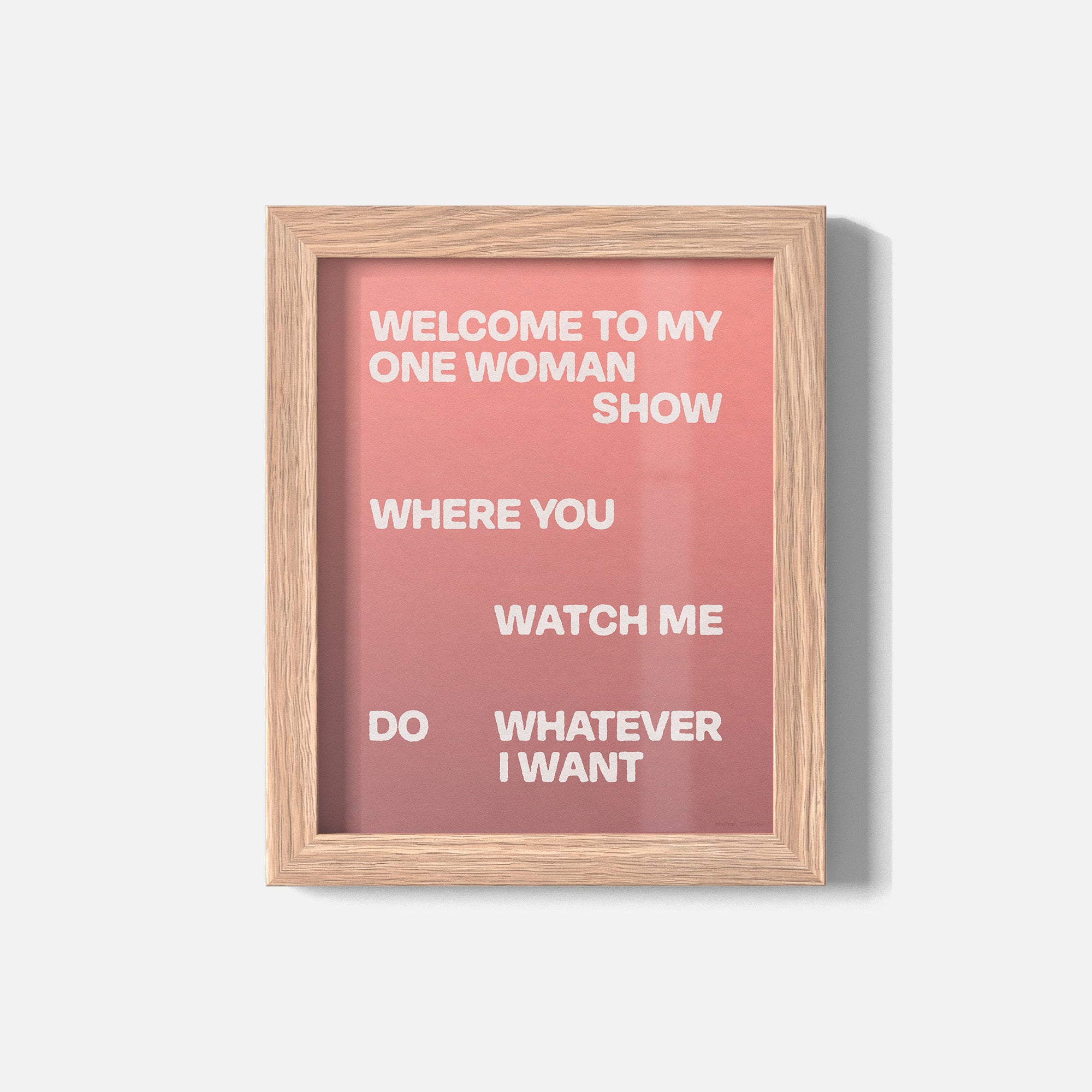 WOMAN PRINT