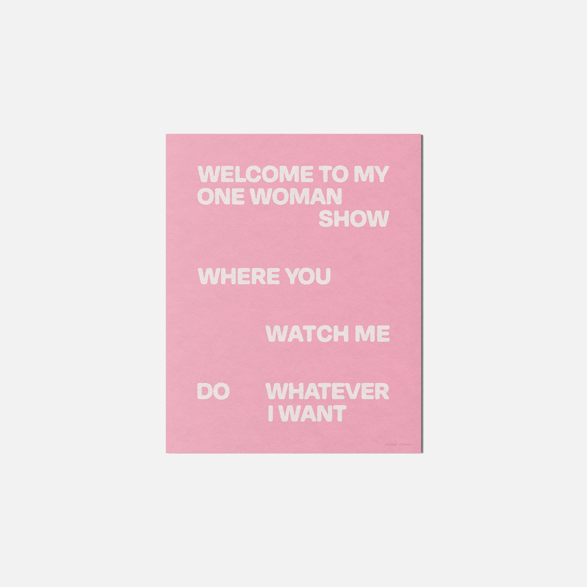 WOMAN PRINT