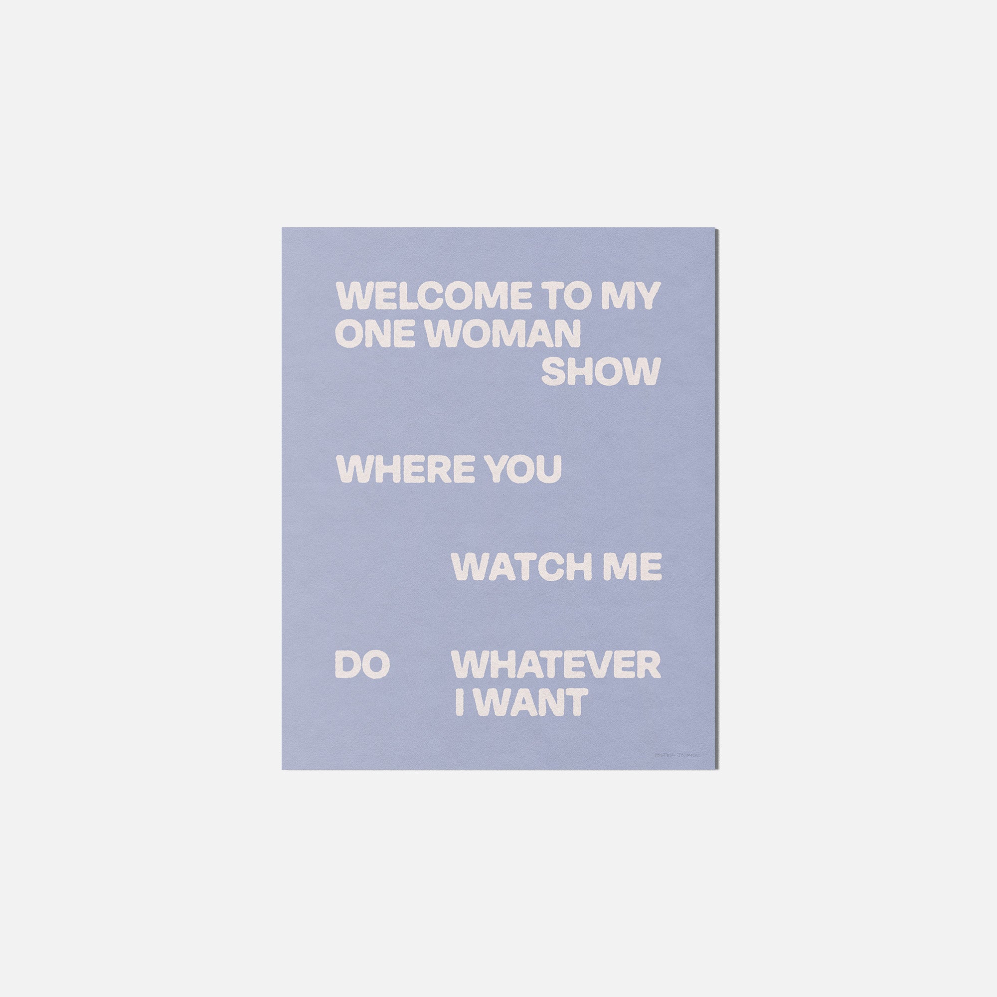 WOMAN PRINT