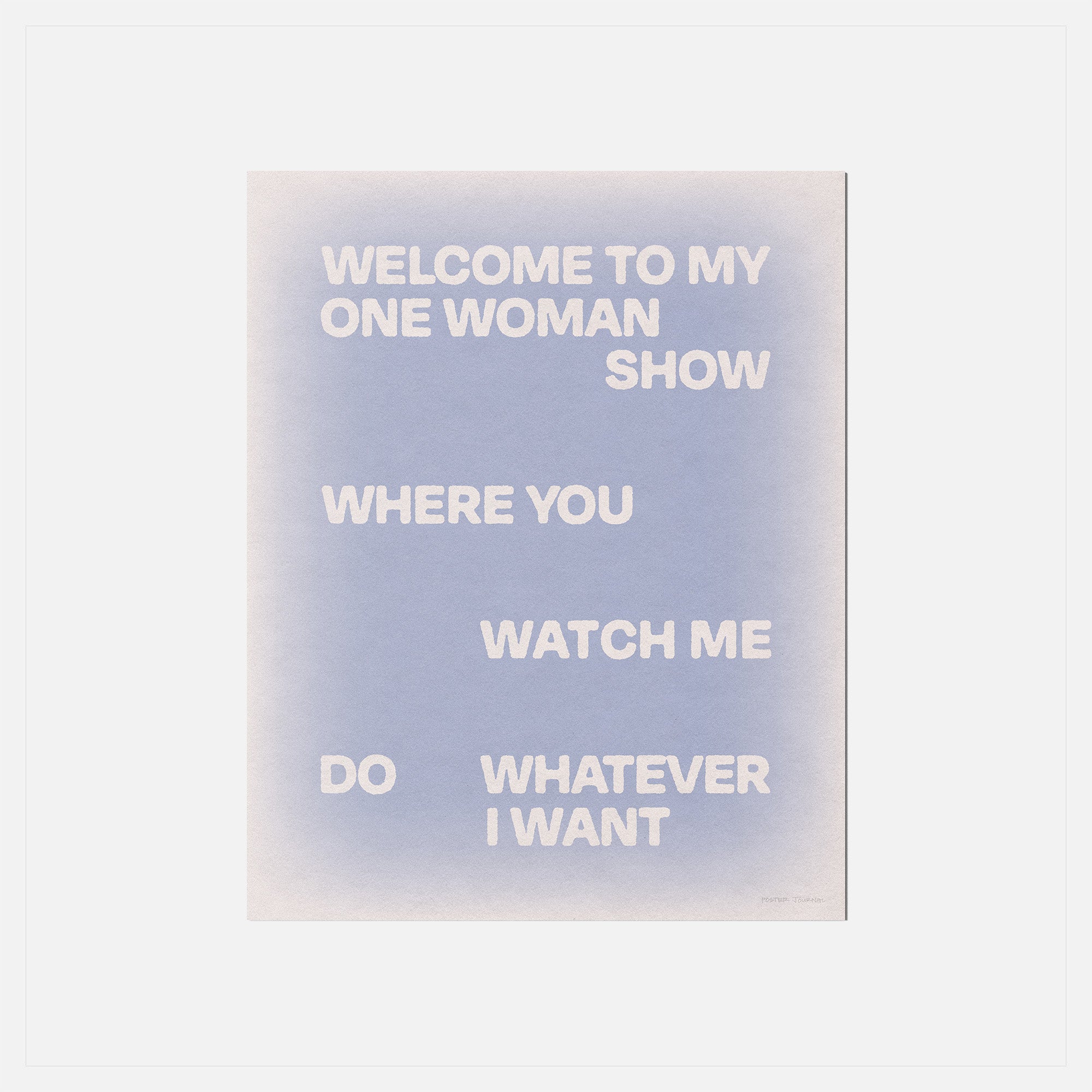 WOMAN PRINT