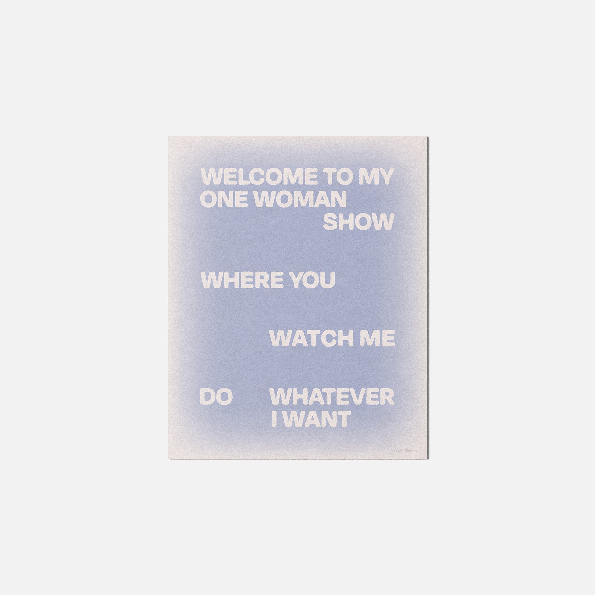 WOMAN PRINT