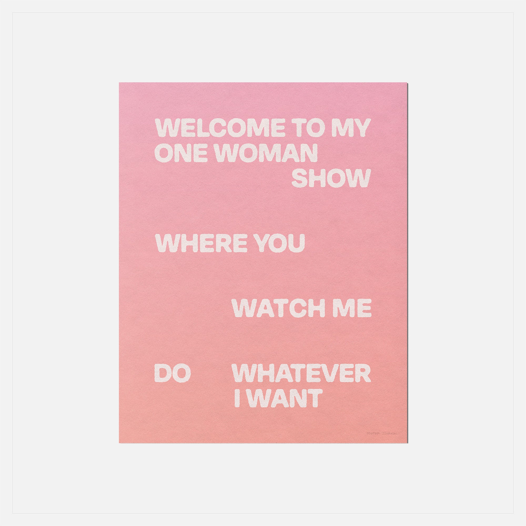 WOMAN PRINT