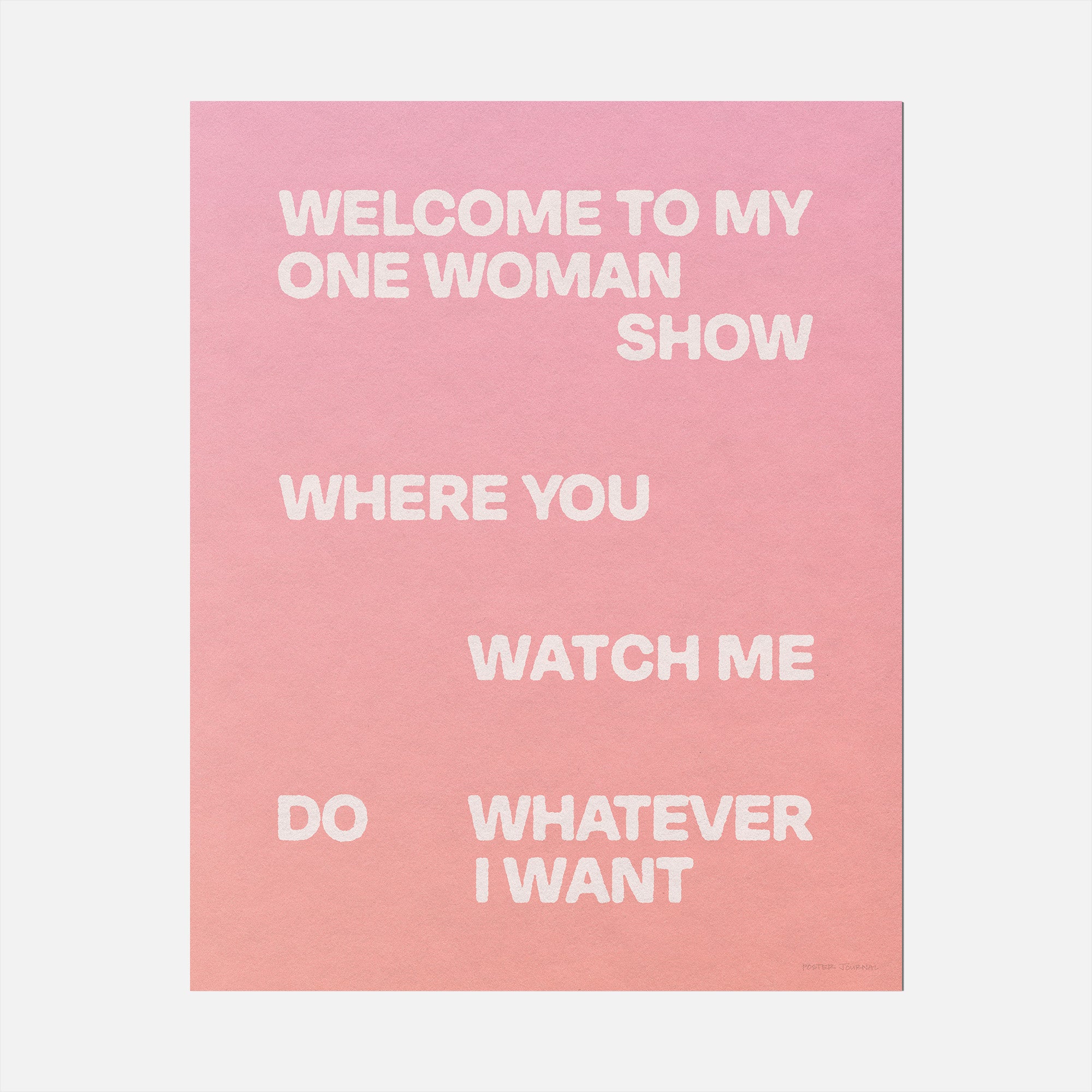 WOMAN PRINT