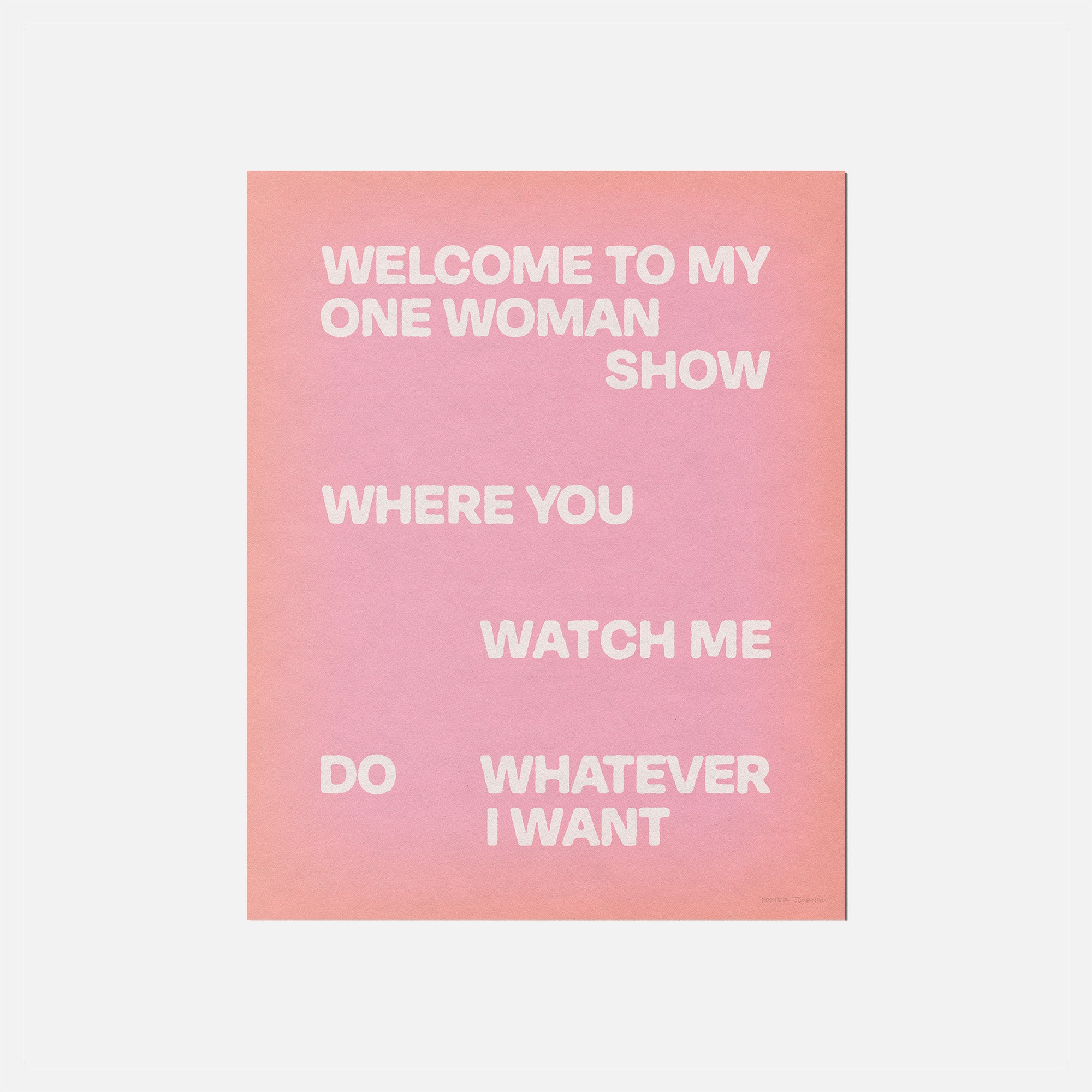 WOMAN PRINT