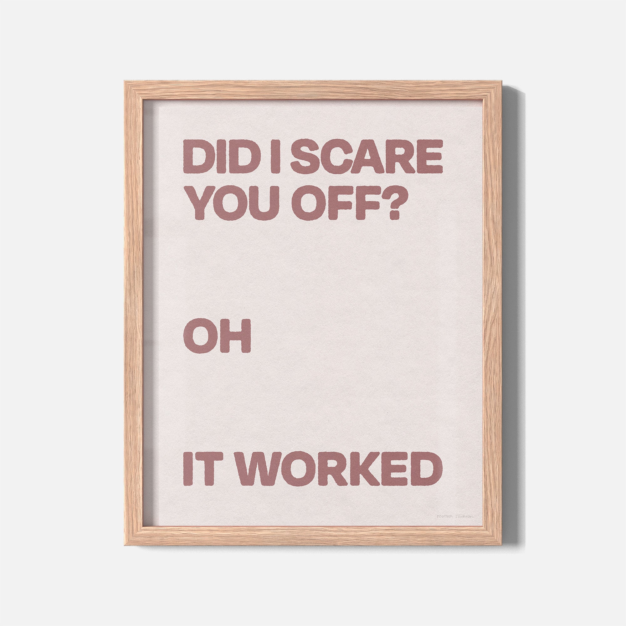 WORKED PRINT