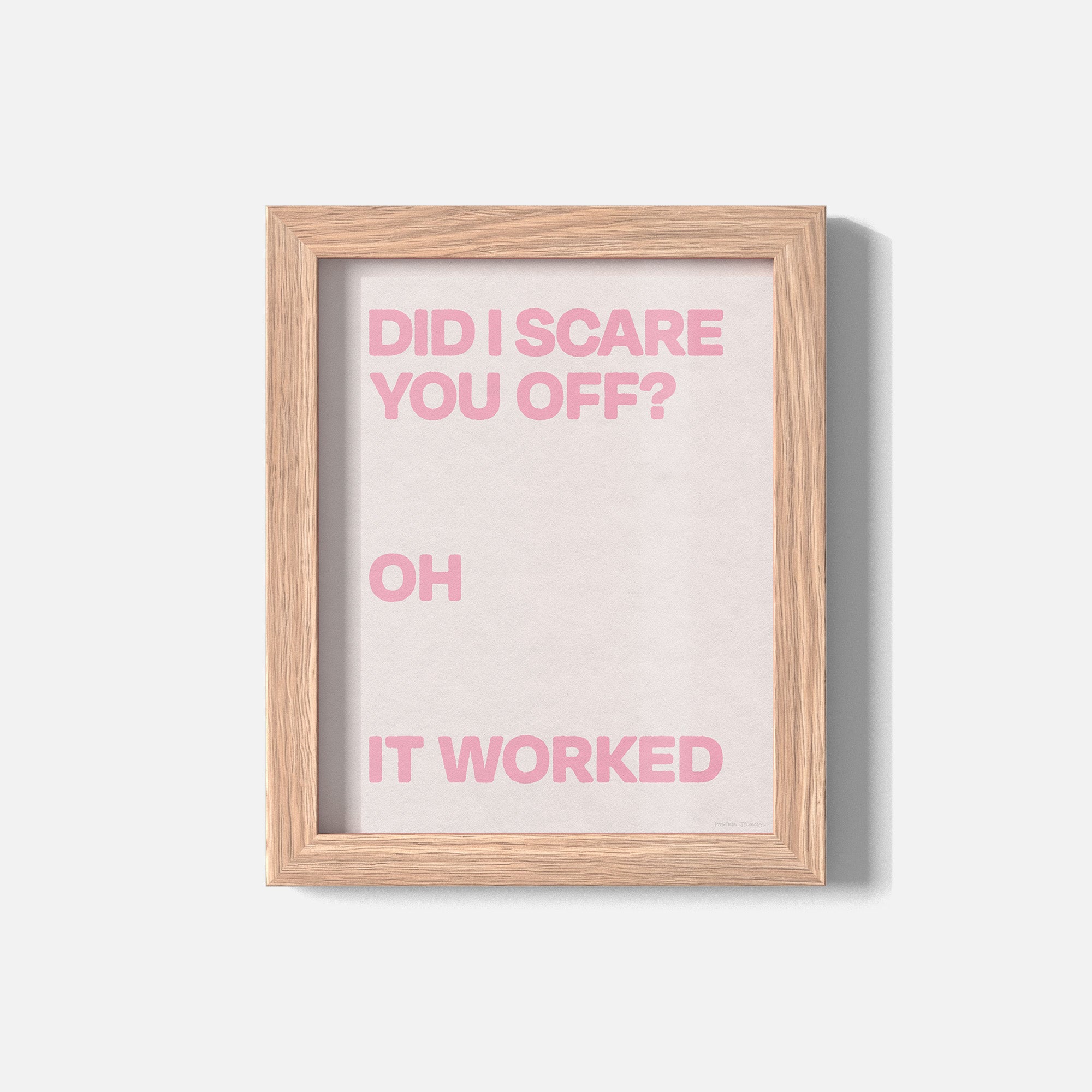 WORKED PRINT