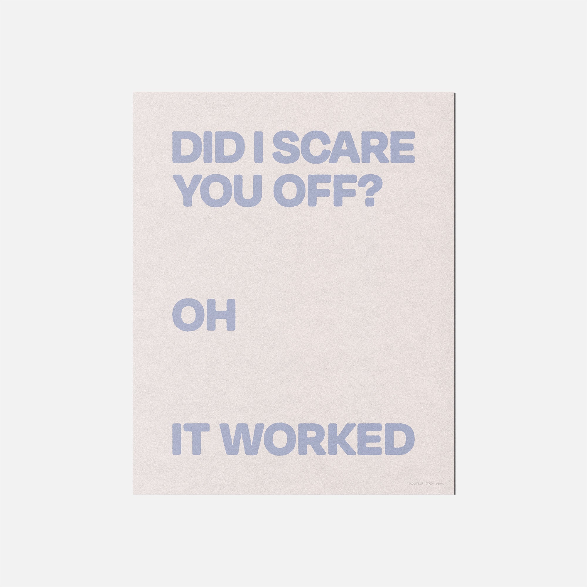 WORKED PRINT