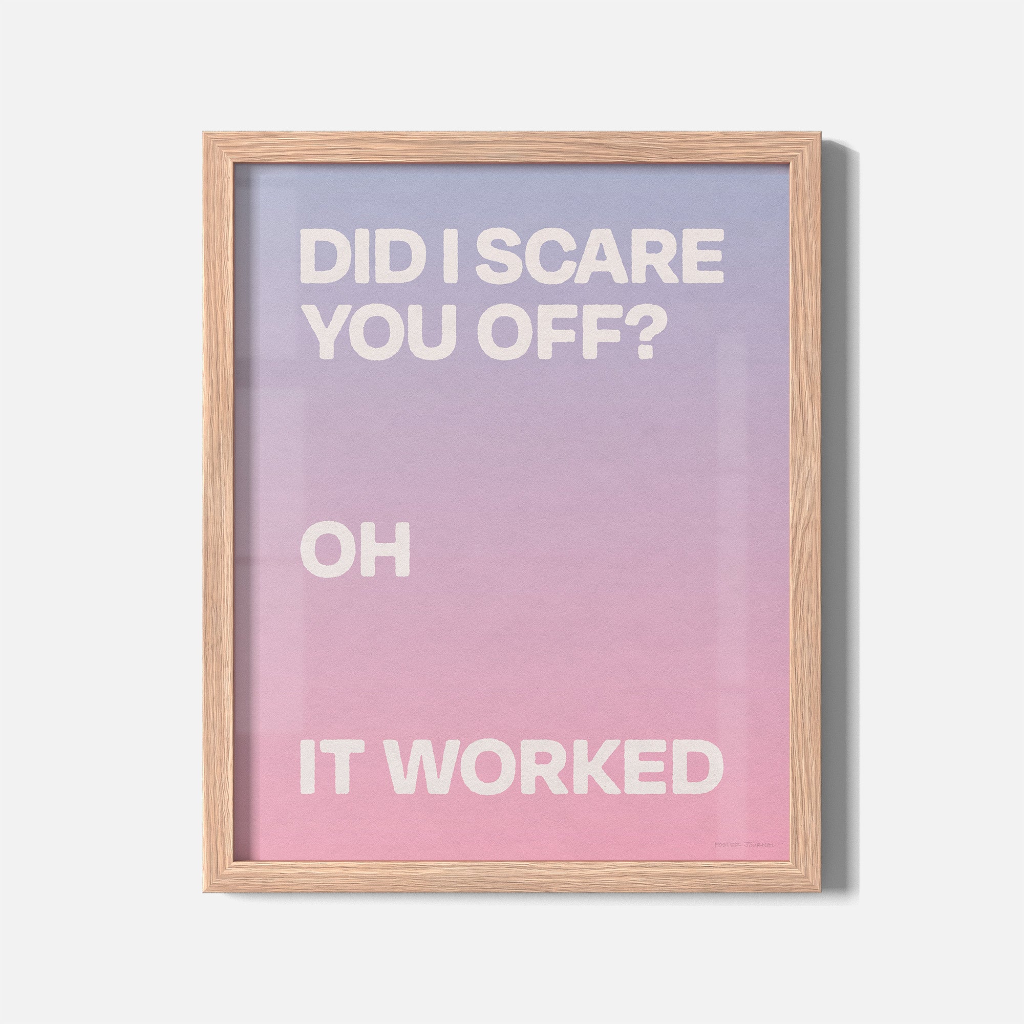 WORKED PRINT