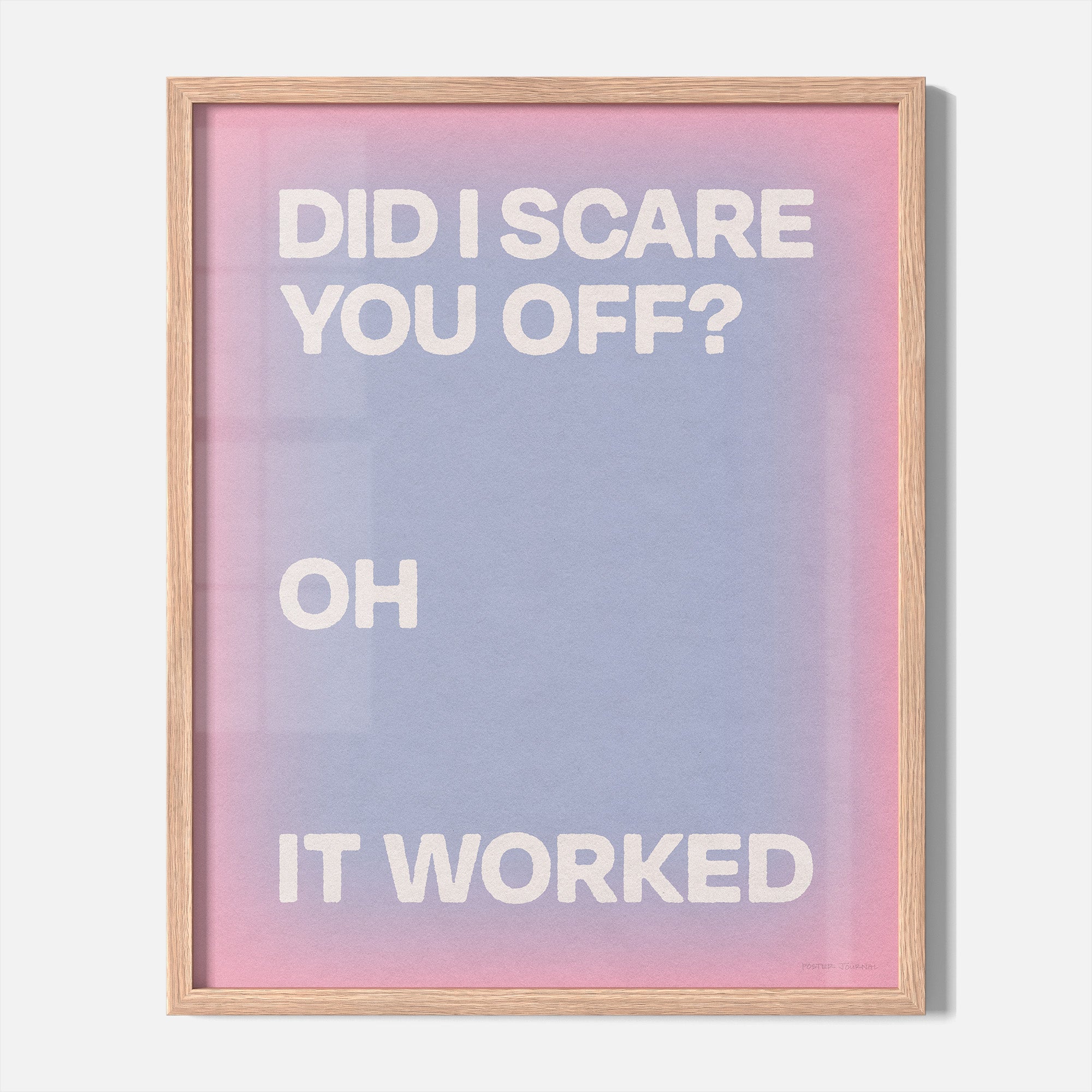 WORKED PRINT