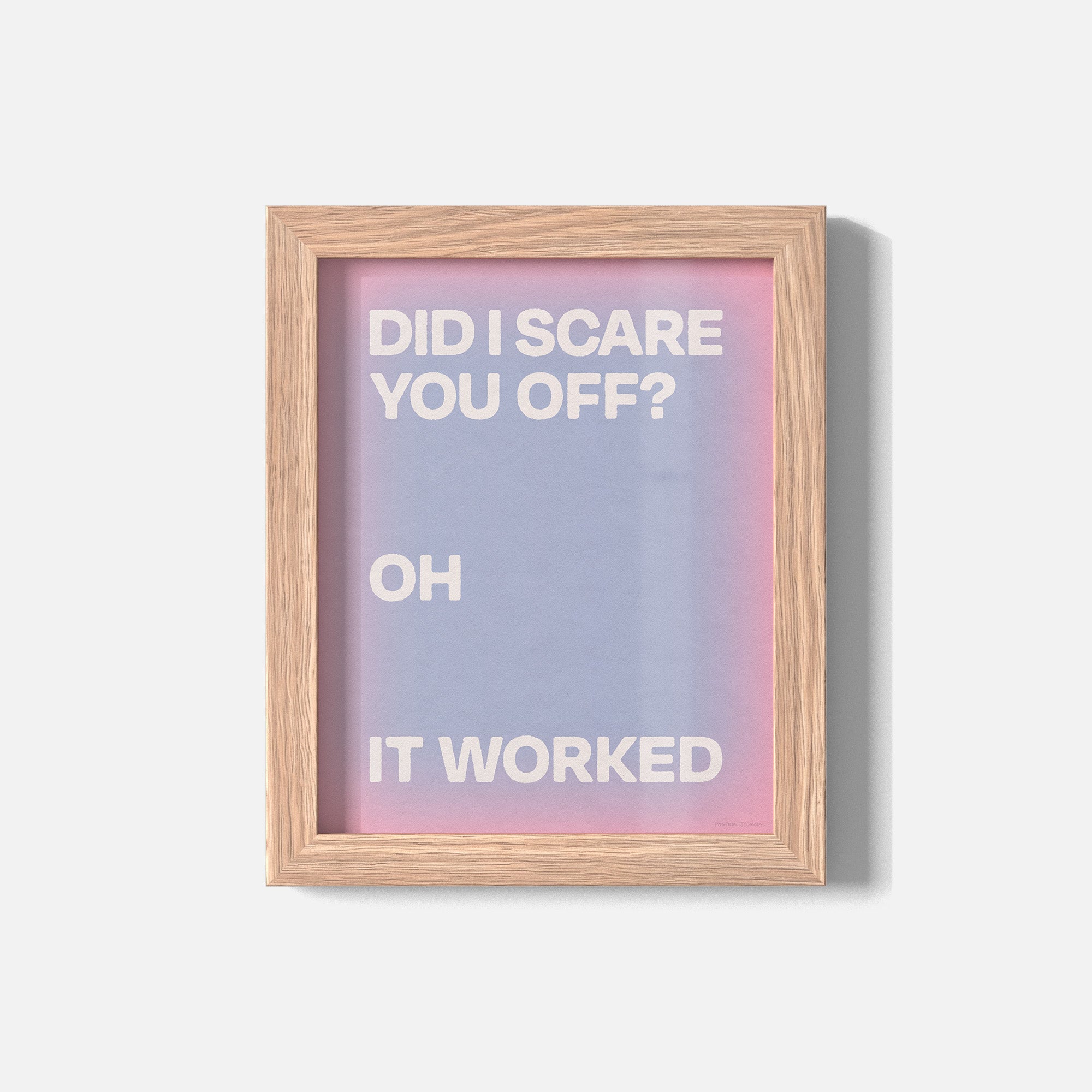 WORKED PRINT