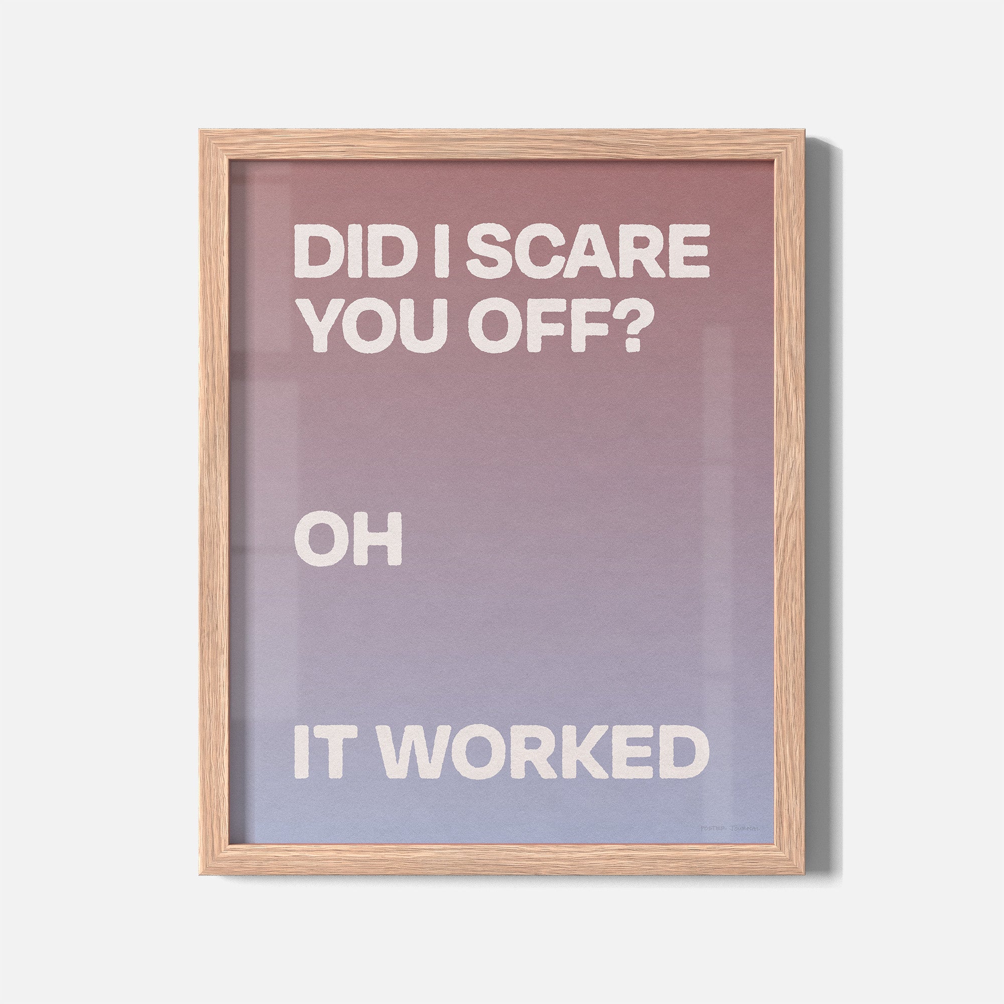 WORKED PRINT