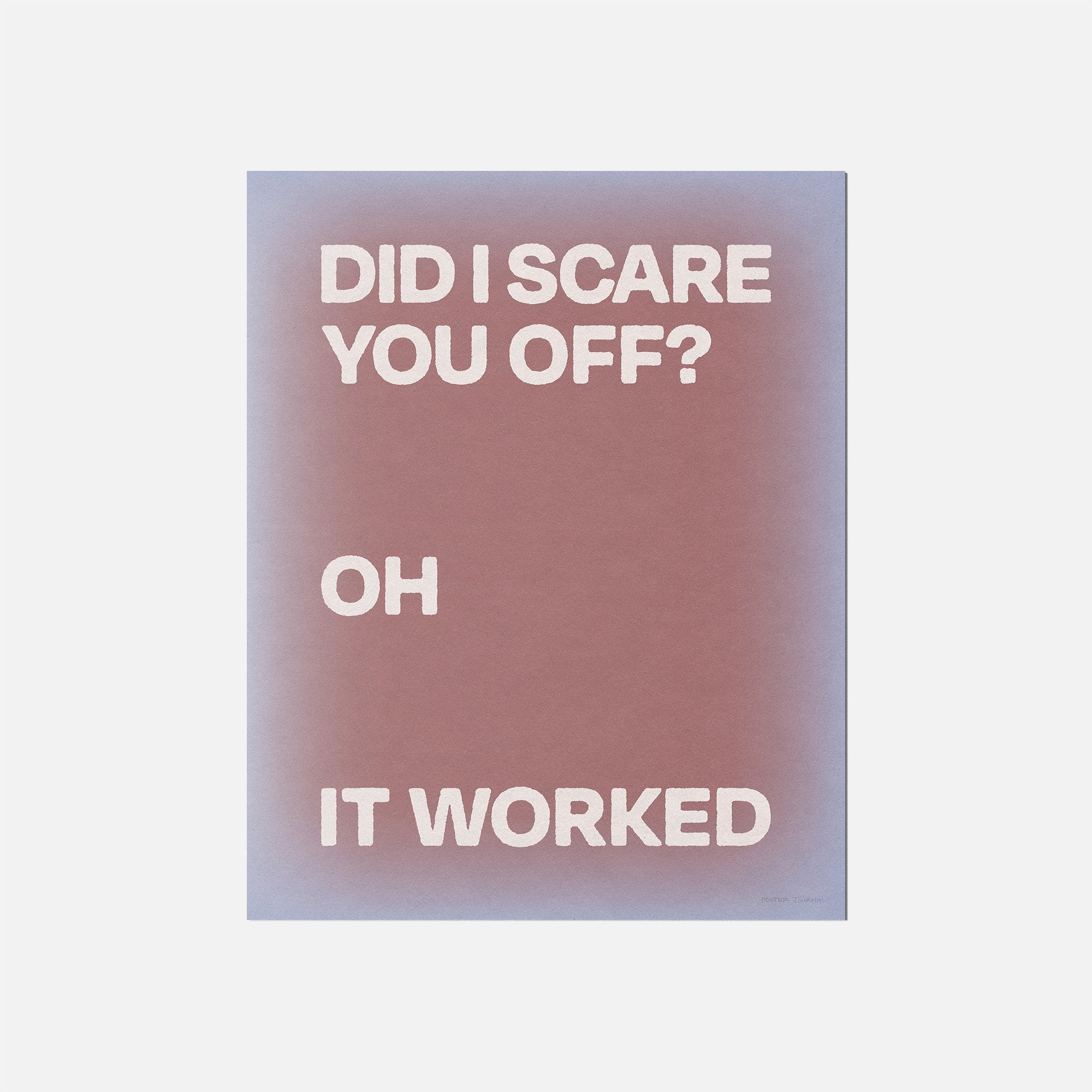 WORKED PRINT