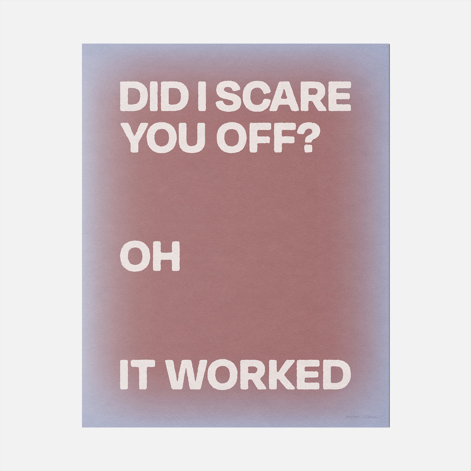 WORKED PRINT