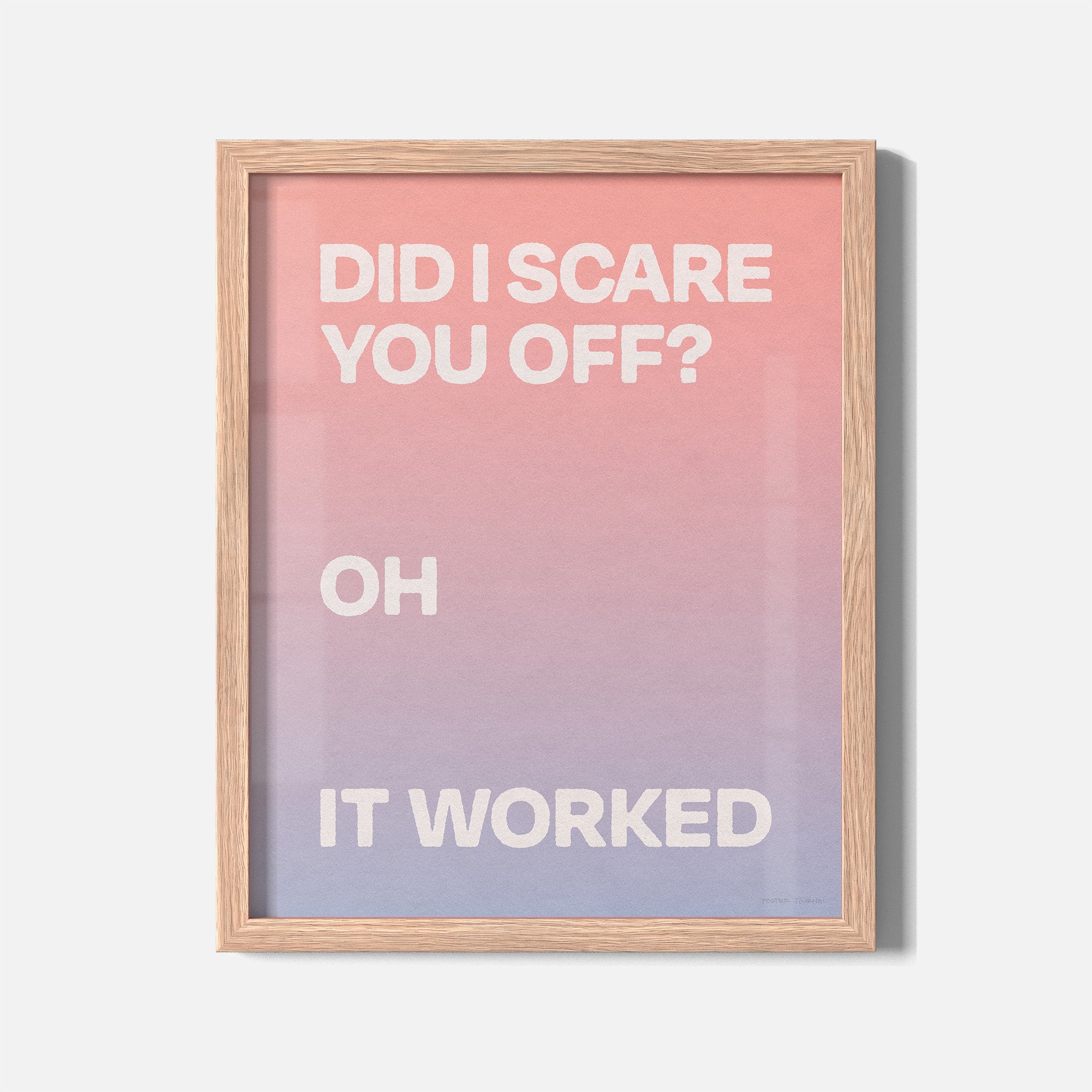 WORKED PRINT