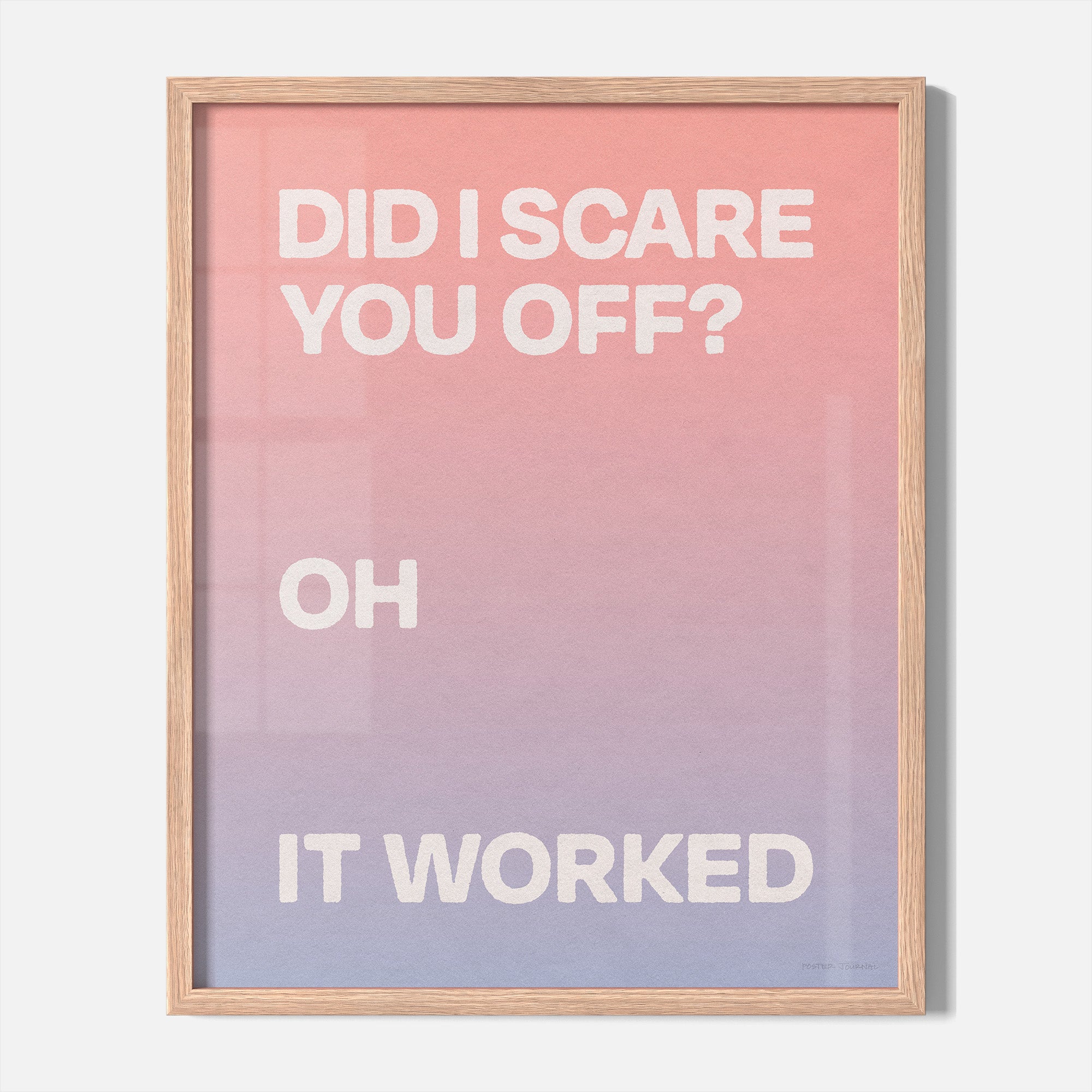 WORKED PRINT