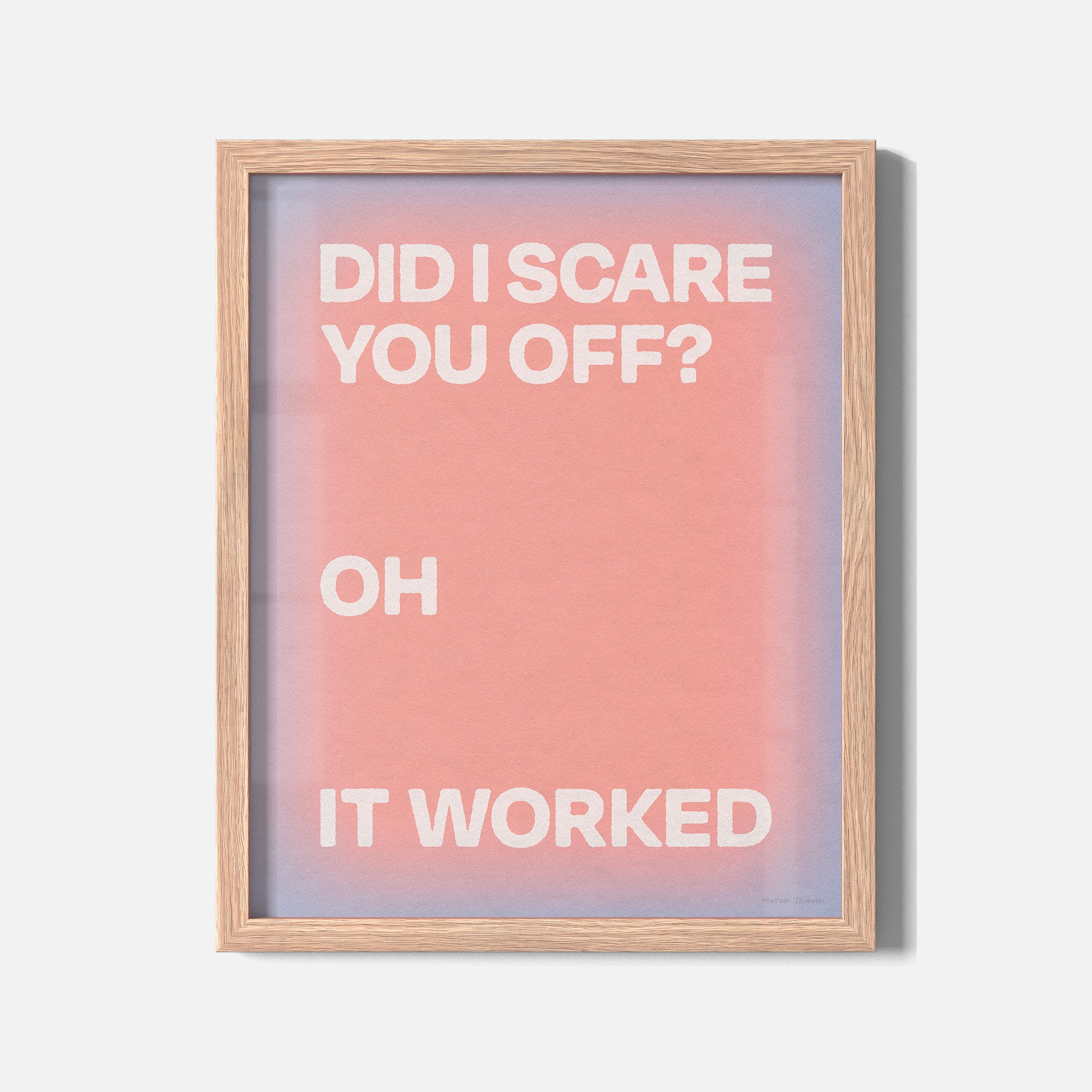 WORKED PRINT