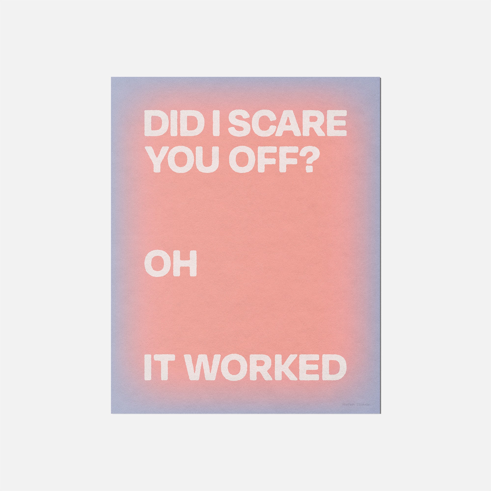 WORKED PRINT
