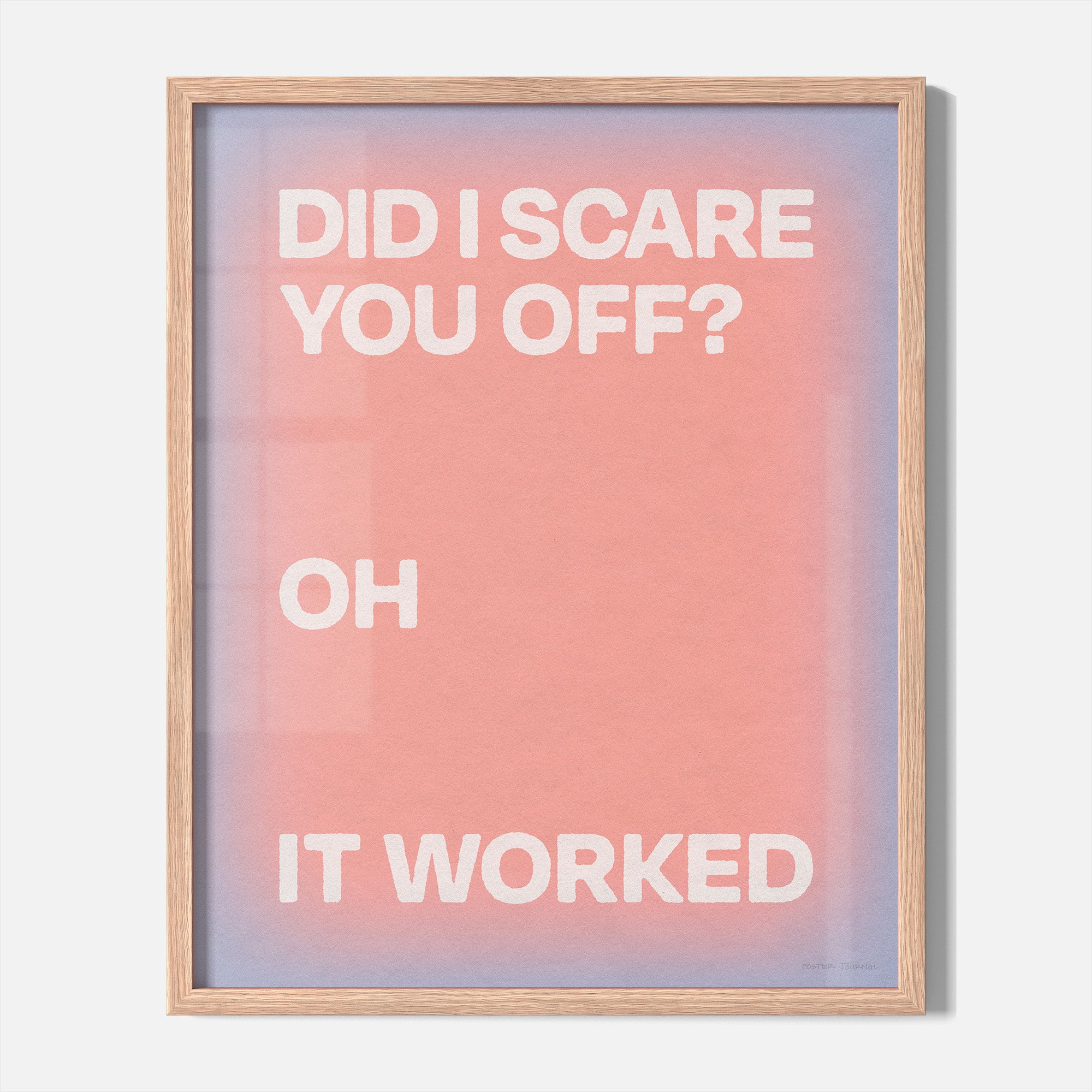 WORKED PRINT
